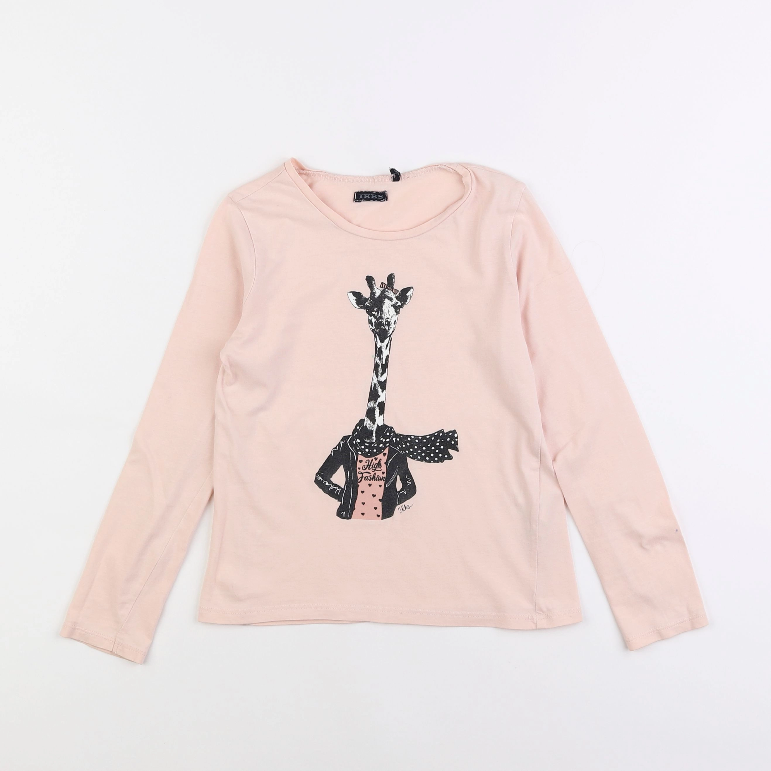 IKKS - tee-shirt rose - 8 ans