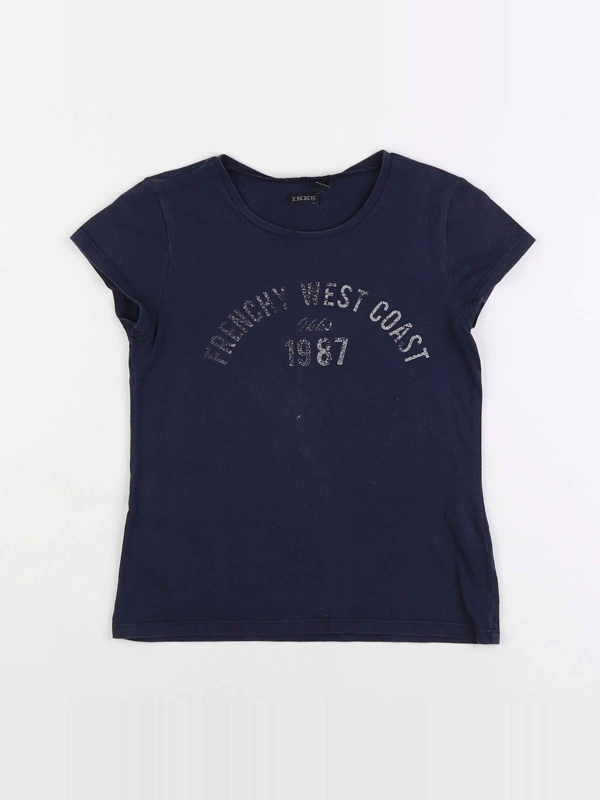 IKKS - tee-shirt bleu - 8 ans