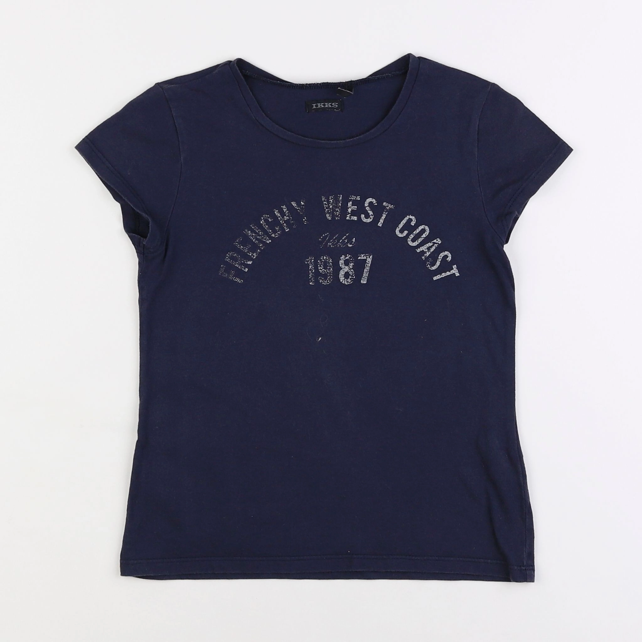 IKKS - tee-shirt bleu - 8 ans