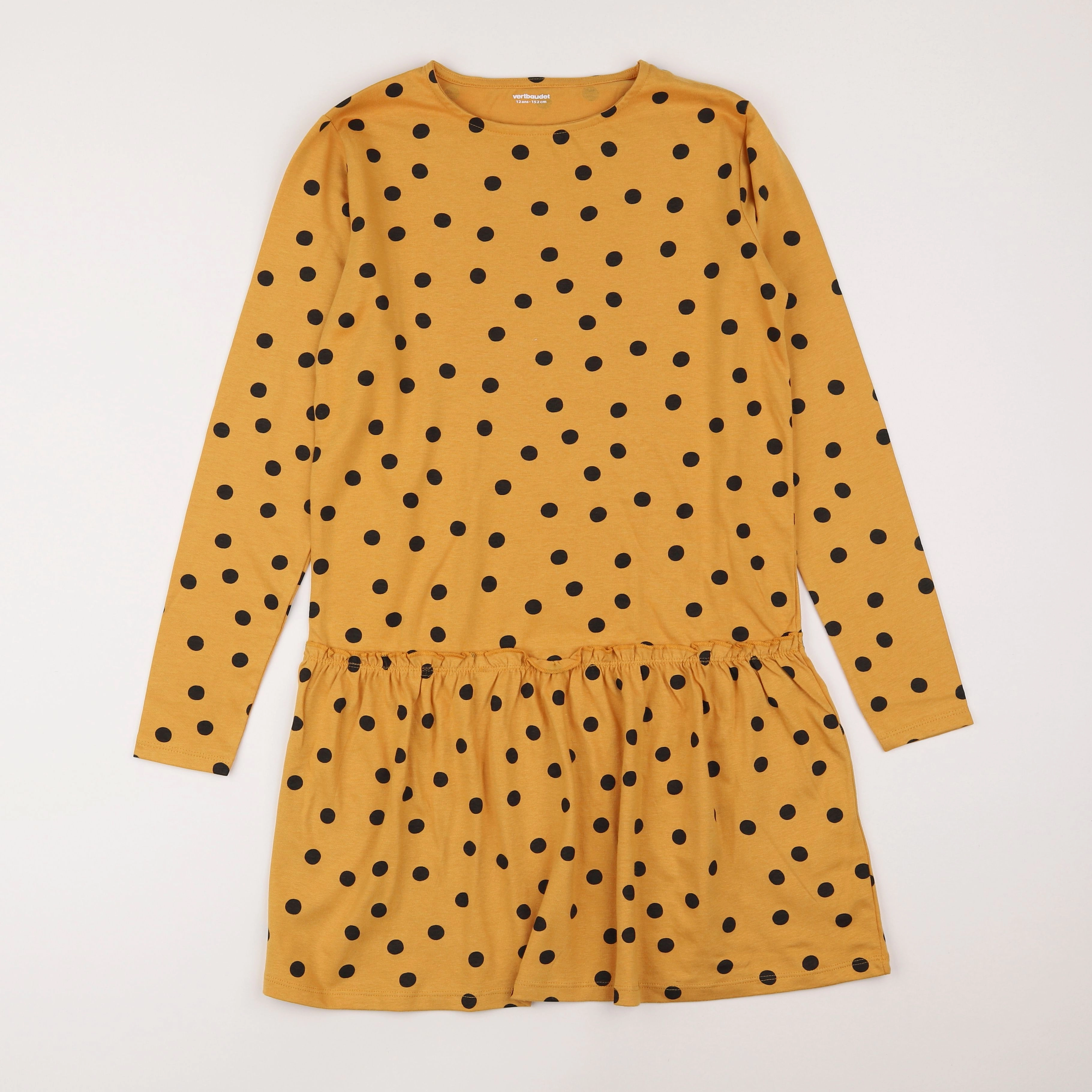 Vertbaudet - robe jaune - 12 ans