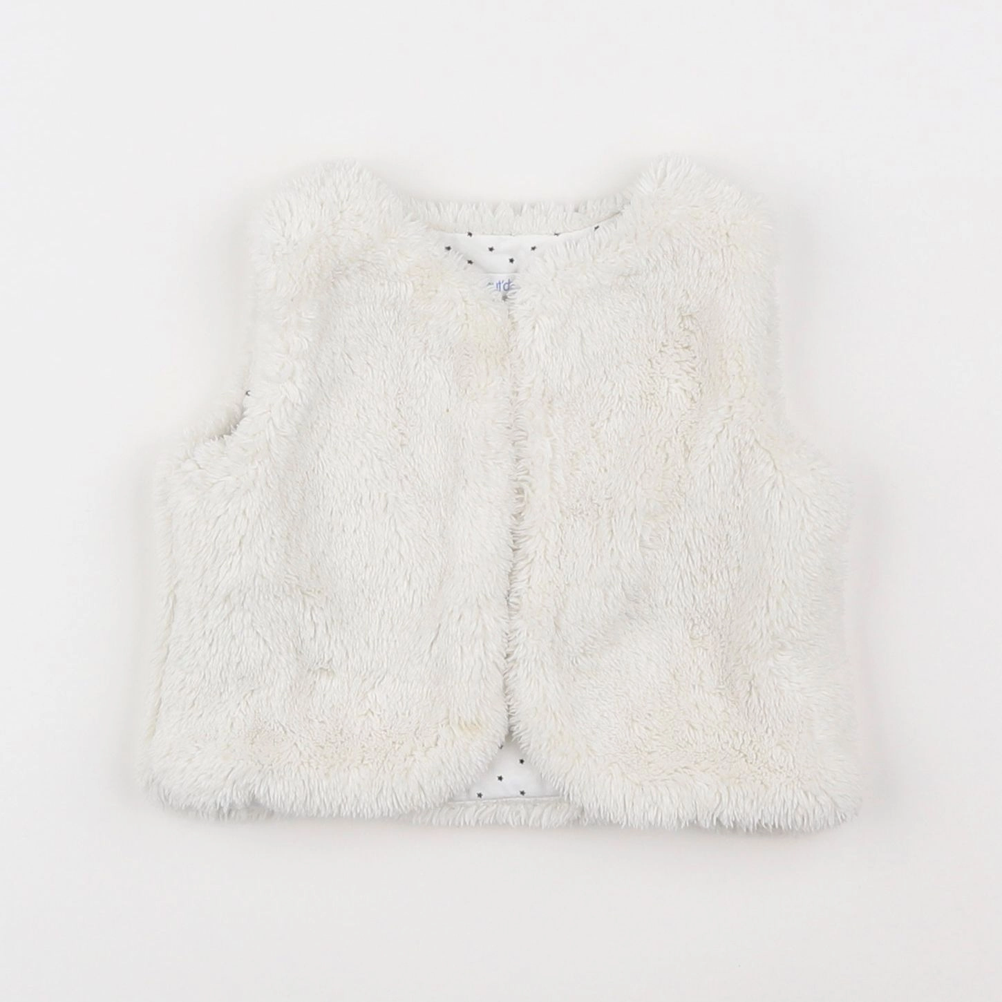 Boutchou - gilet blanc - 3 mois