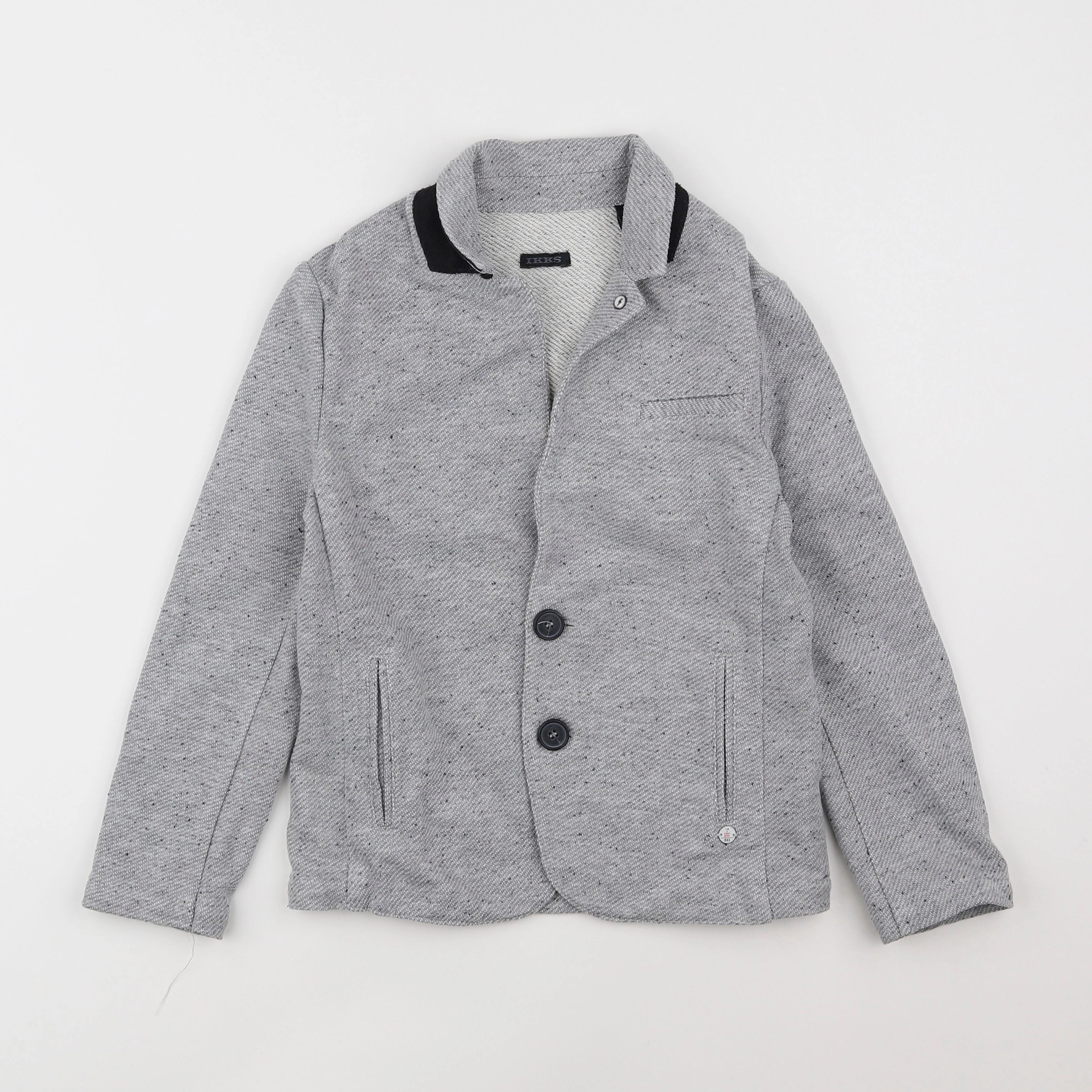 IKKS - veste gris - 8 ans