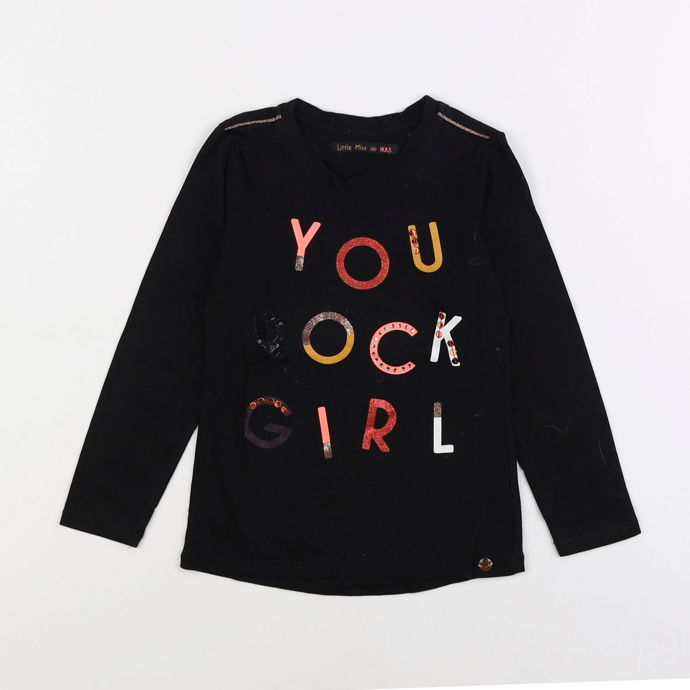 IKKS - tee-shirt noir - 5 ans