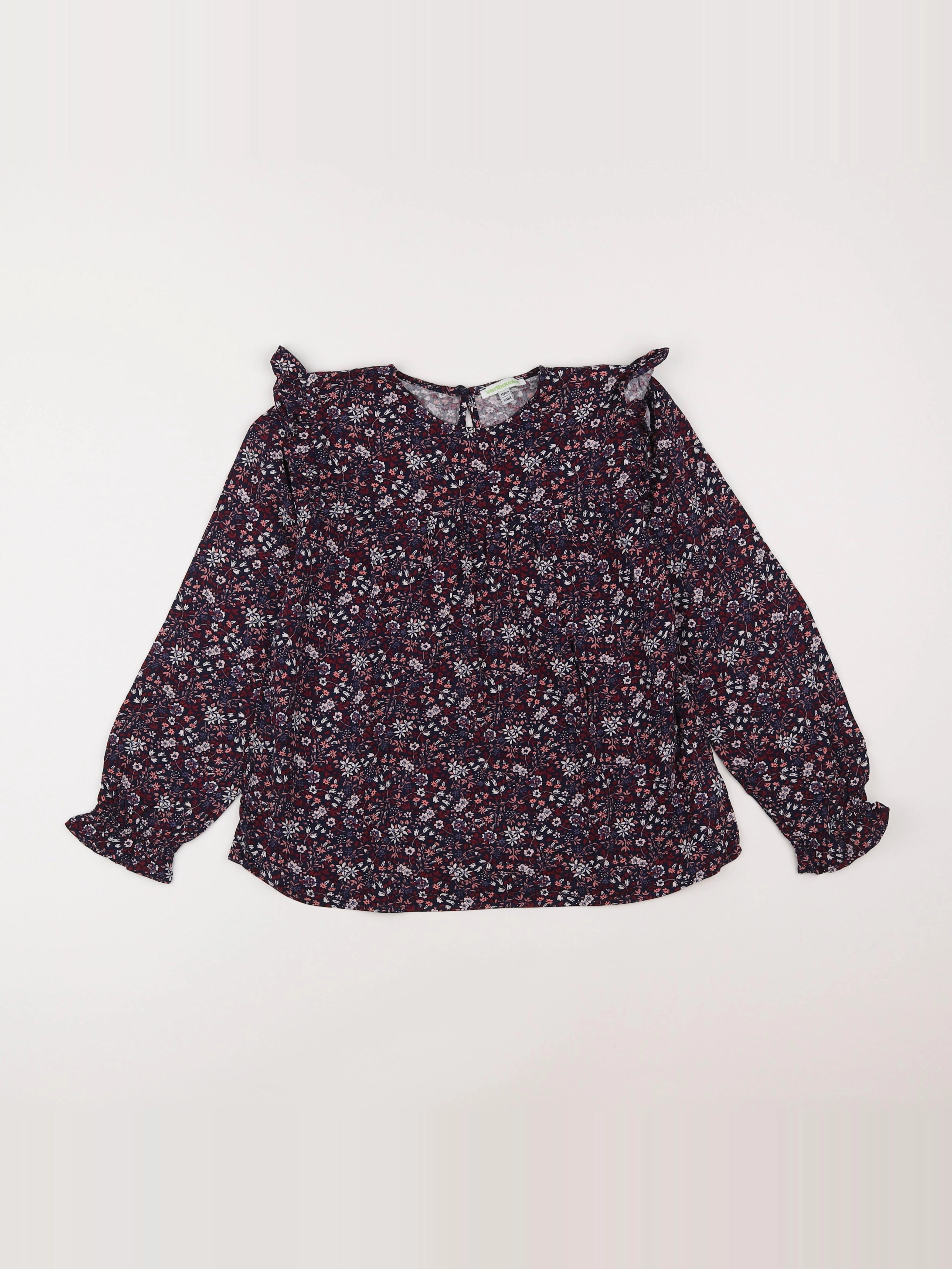 Vertbaudet - blouse multicolore - 10 ans