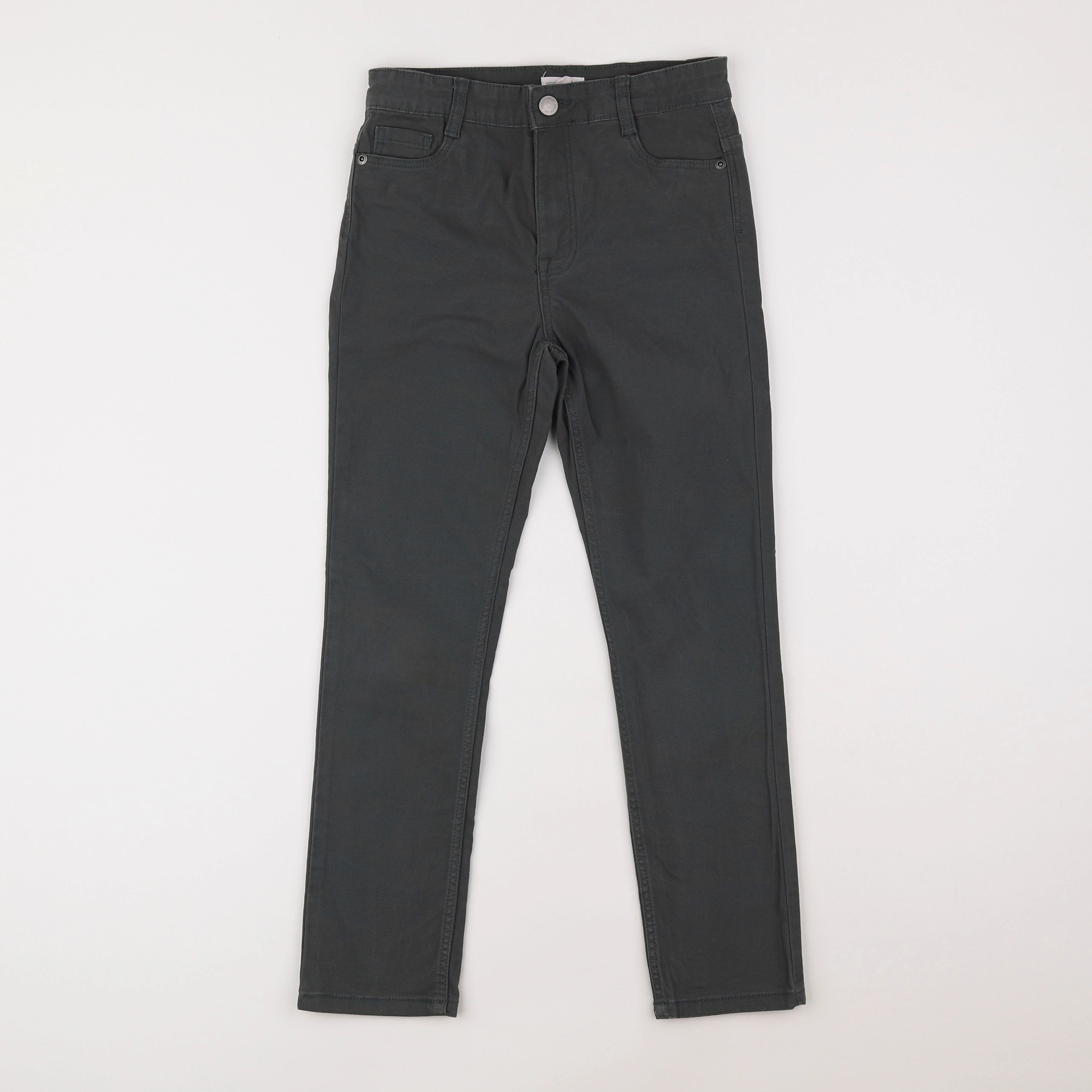 Vertbaudet - pantalon vert - 9 ans