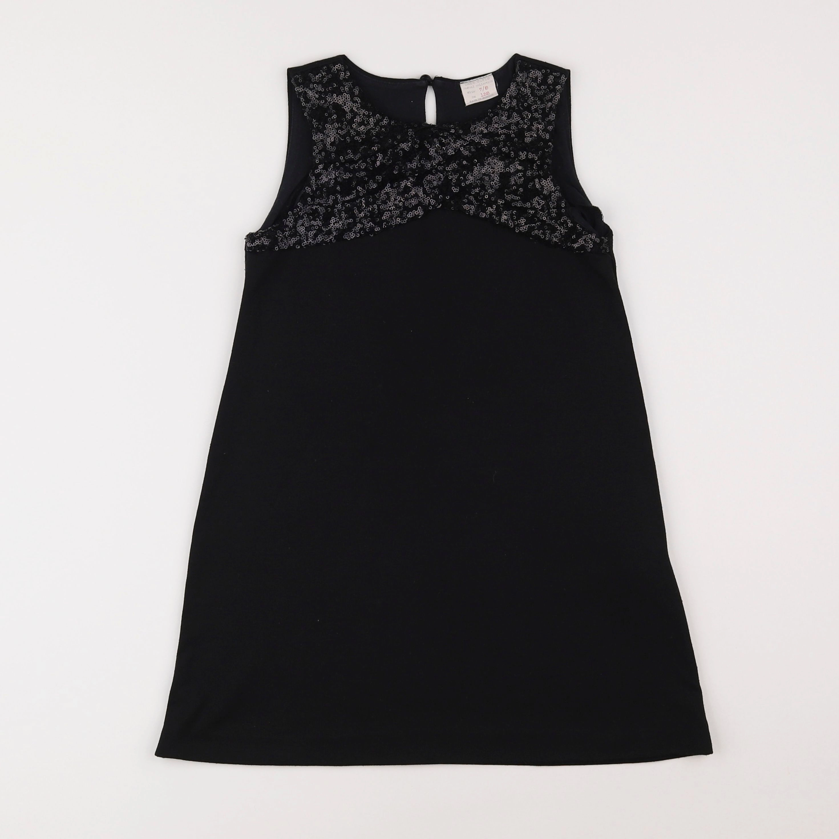 Zara - robe noir - 7/8 ans