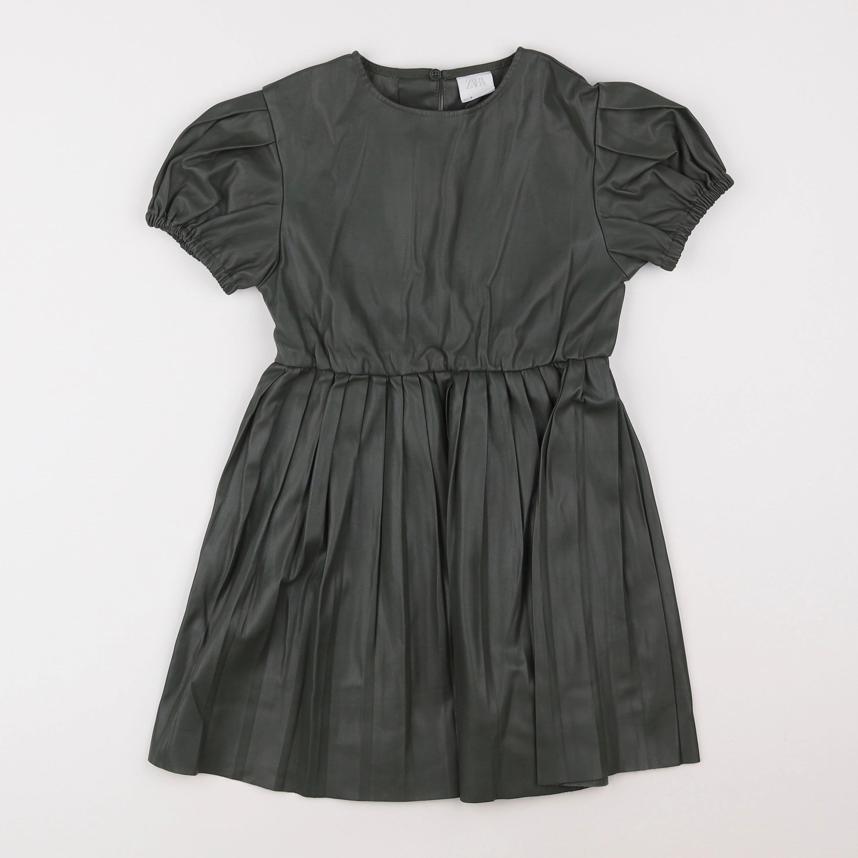 Zara - robe vert - 7 ans