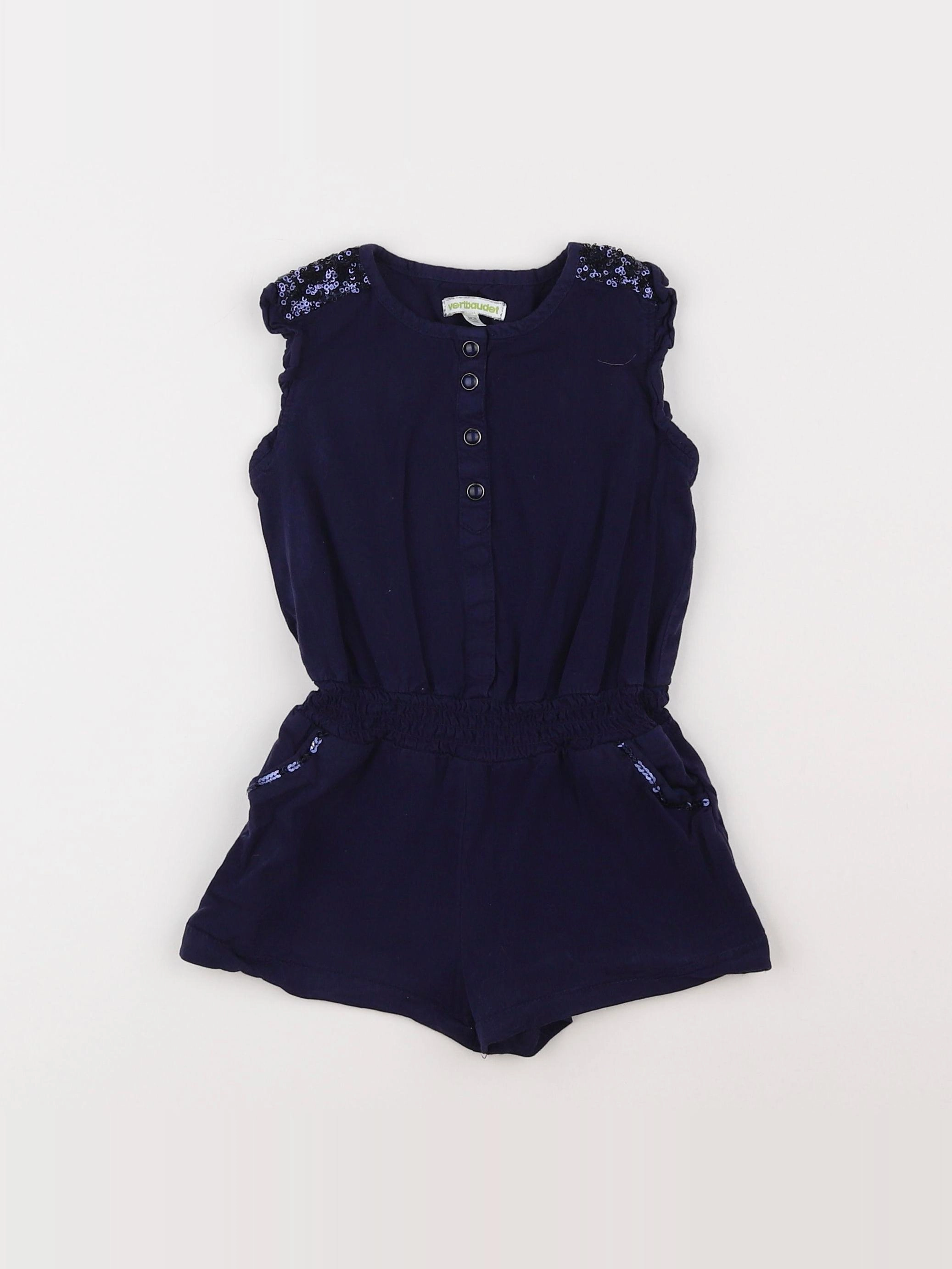 Vertbaudet - combinaison bleu - 3 ans