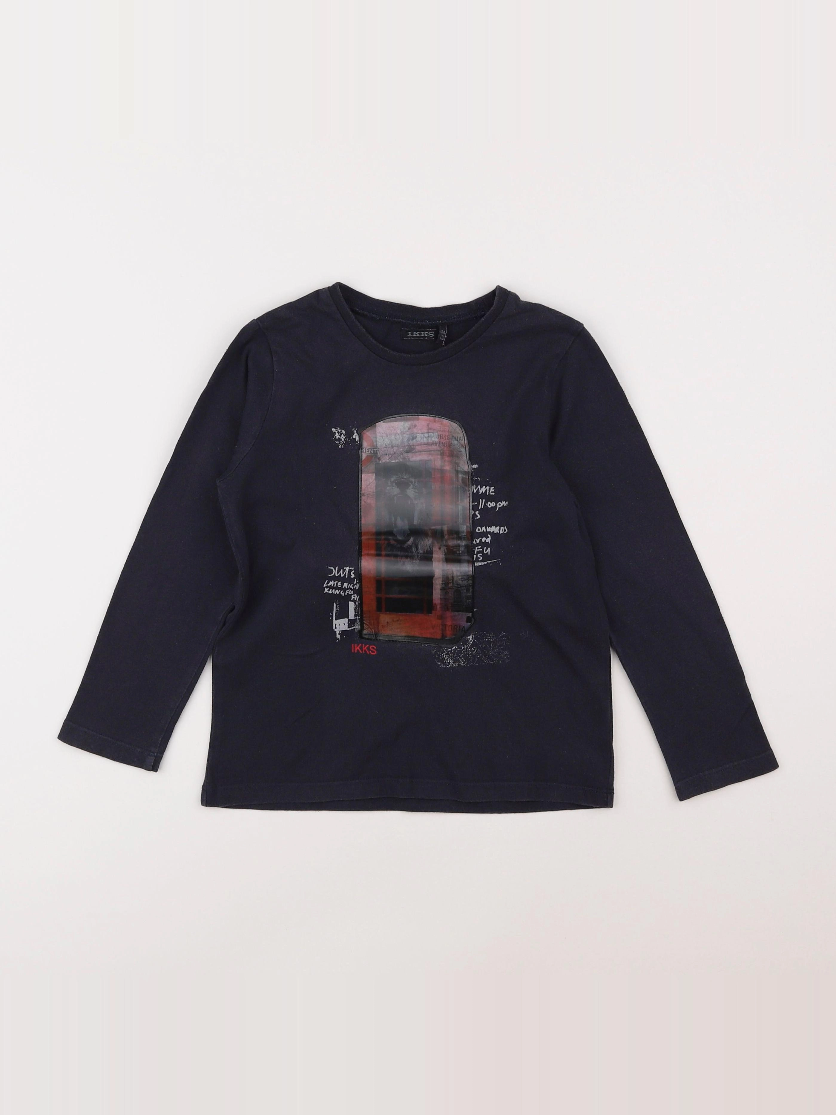 IKKS - tee-shirt gris - 5 ans