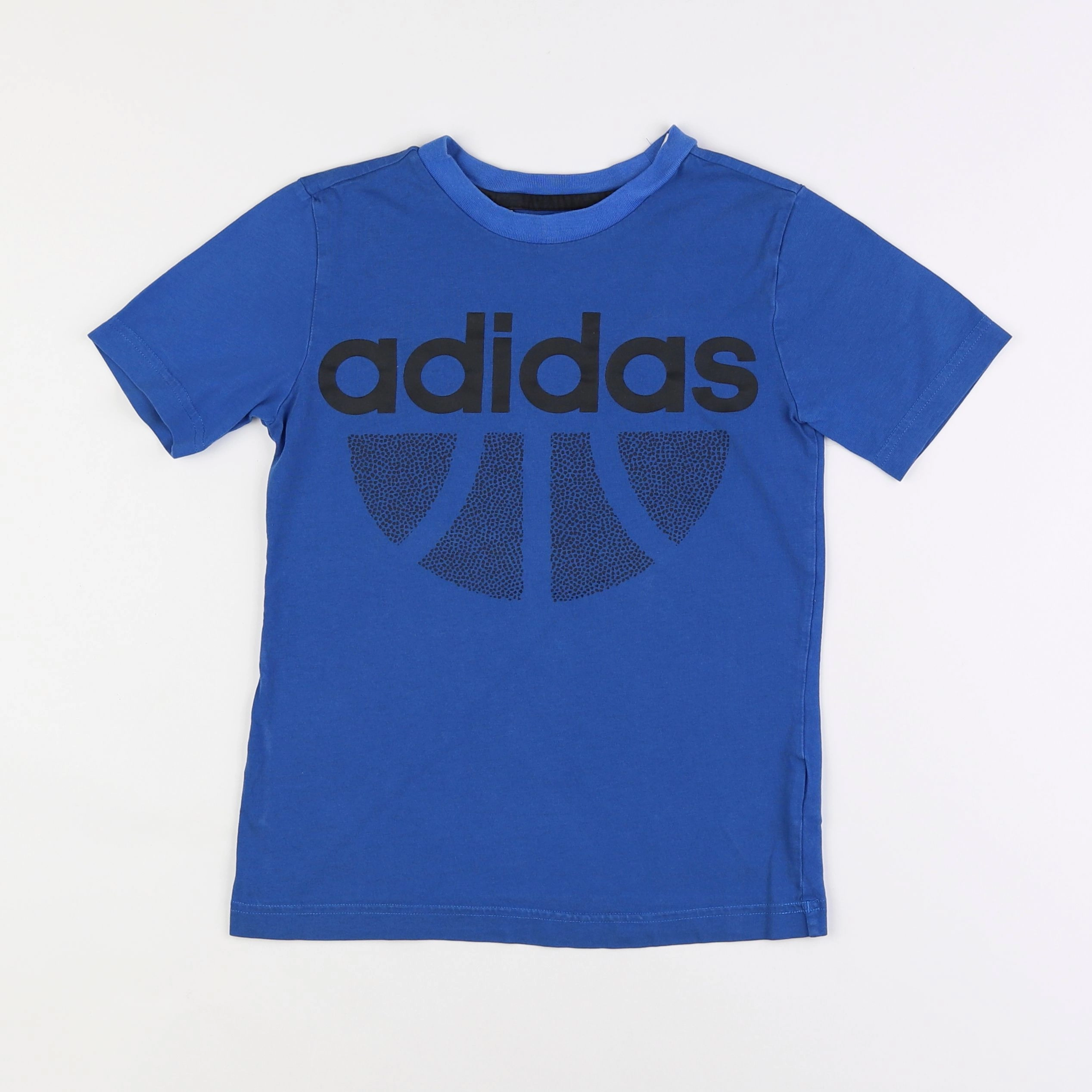 Adidas - tee-shirt bleu - 9/10 ans