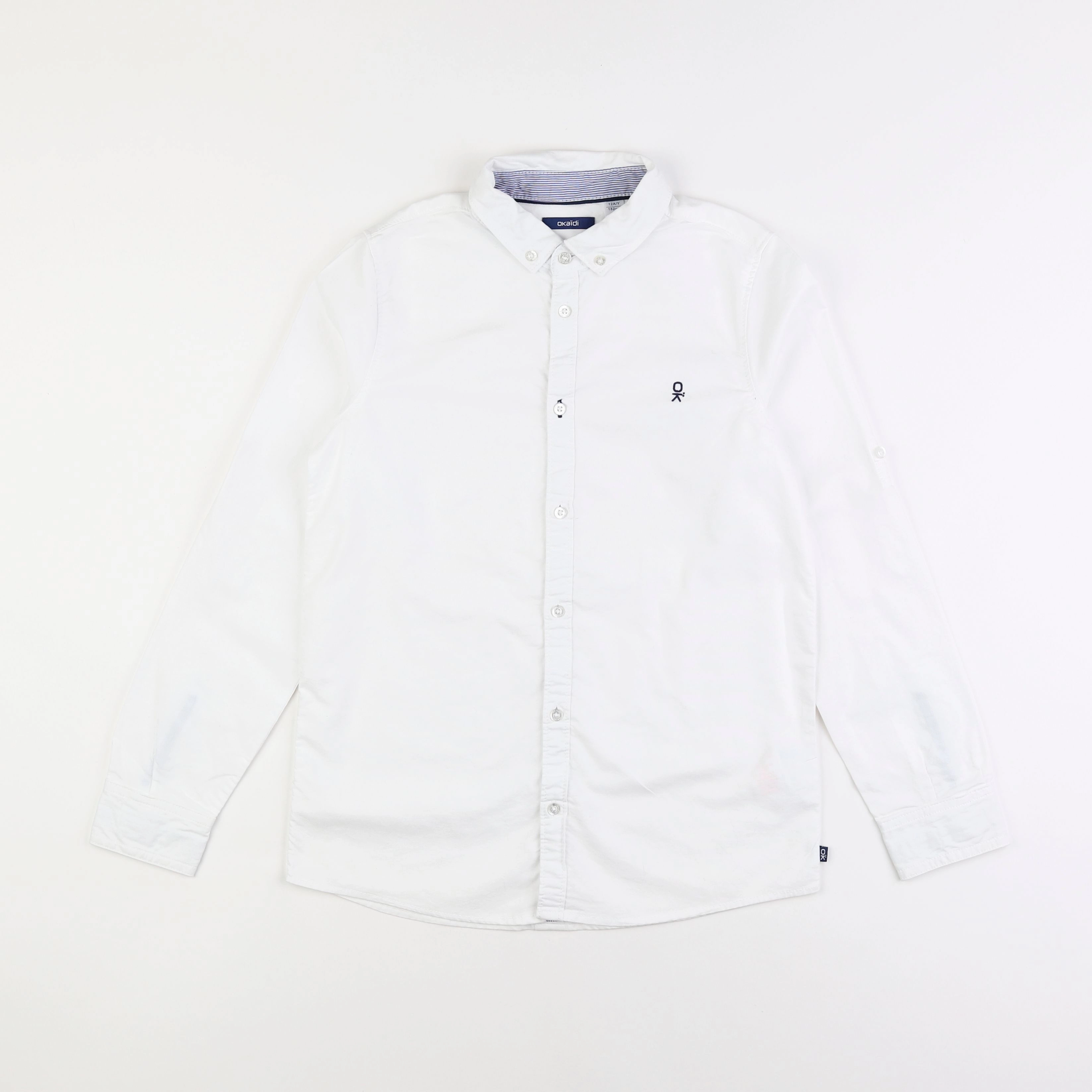 Okaidi - chemise blanc - 12 ans