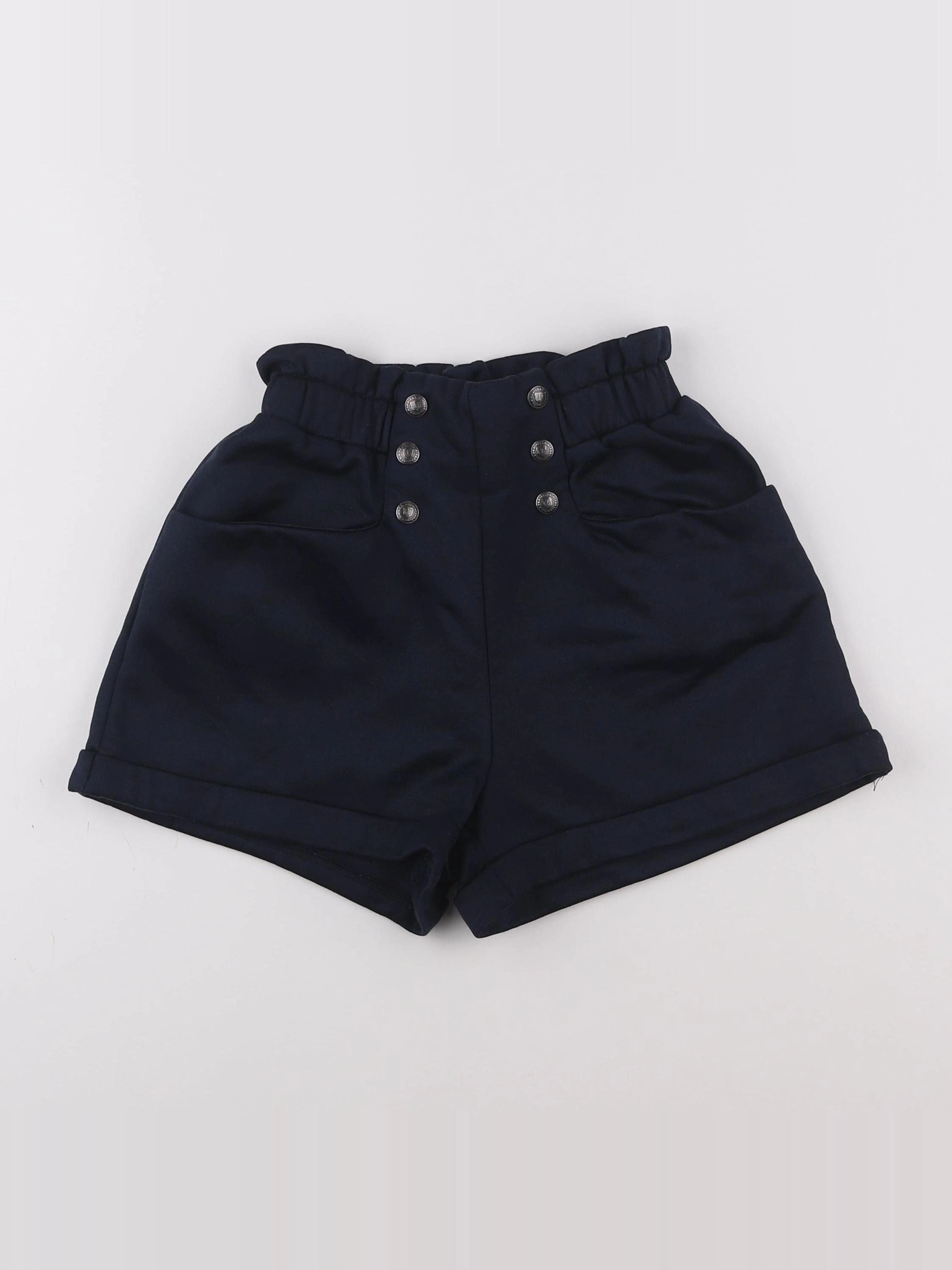 IKKS - short bleu - 10 ans