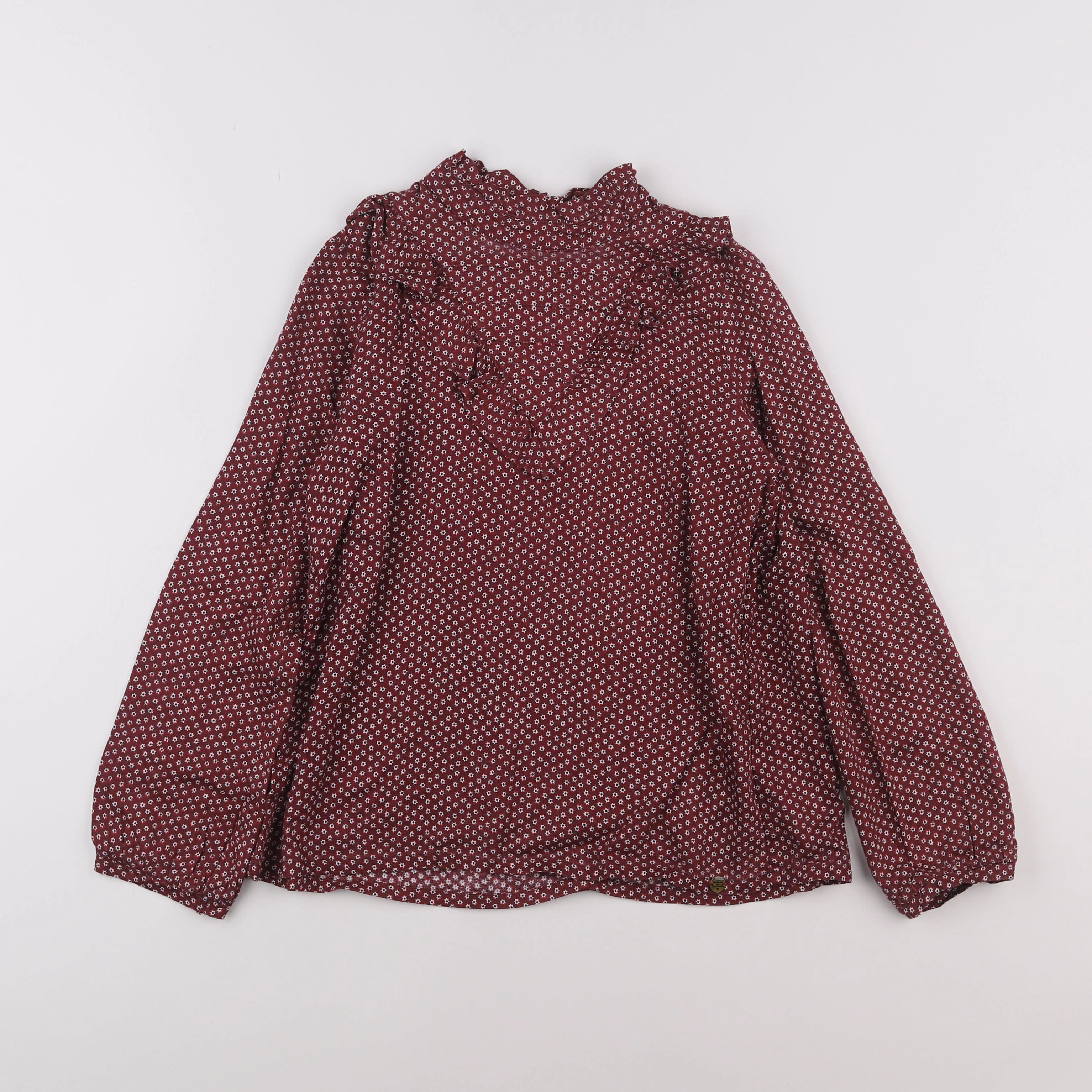 IKKS - blouse rouge - 10 ans