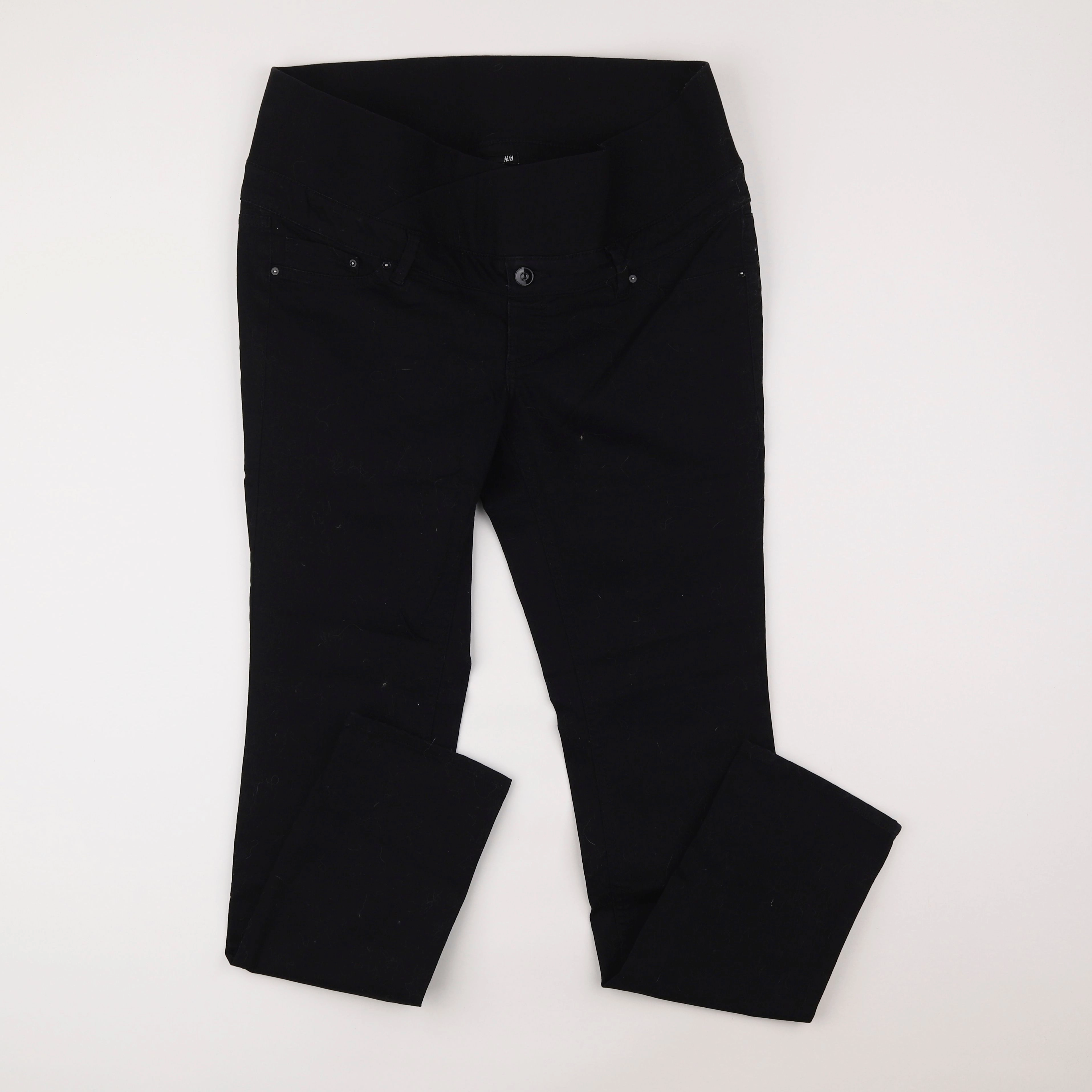 H&M - jean grossesse noir - 42