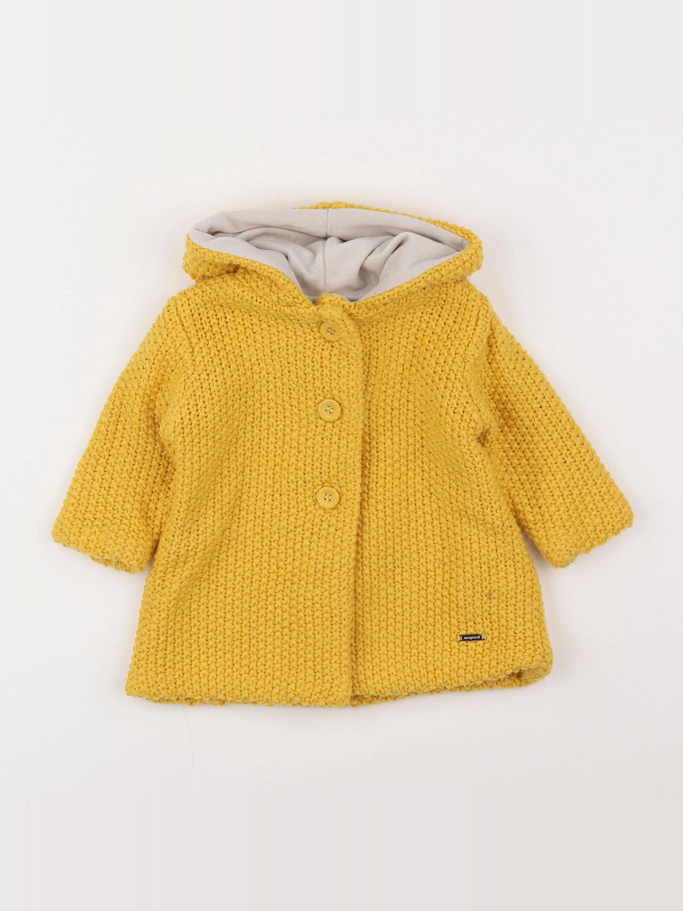 Mayoral - gilet jaune - 6 mois