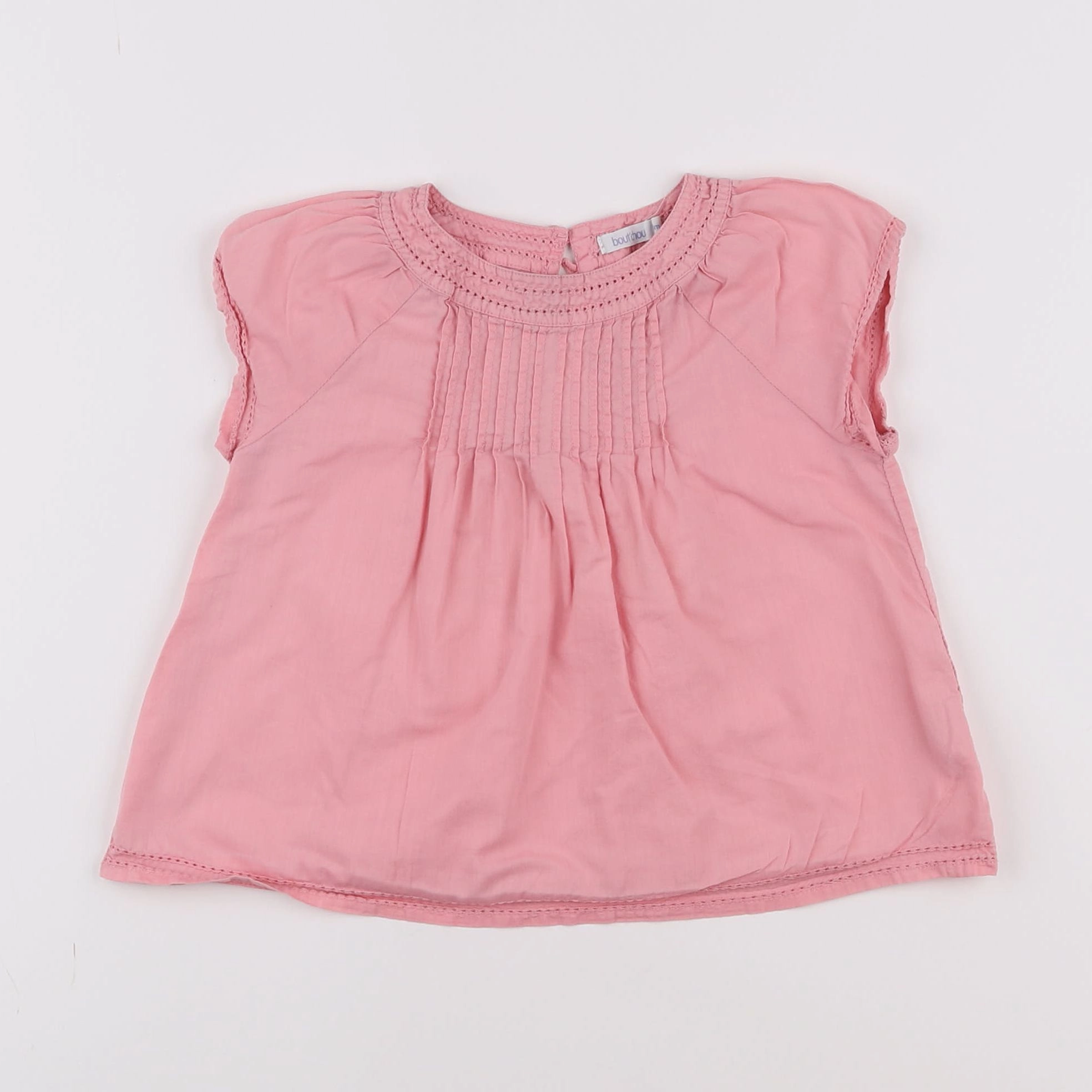 Boutchou - blouse rose - 18 mois à 2 ans