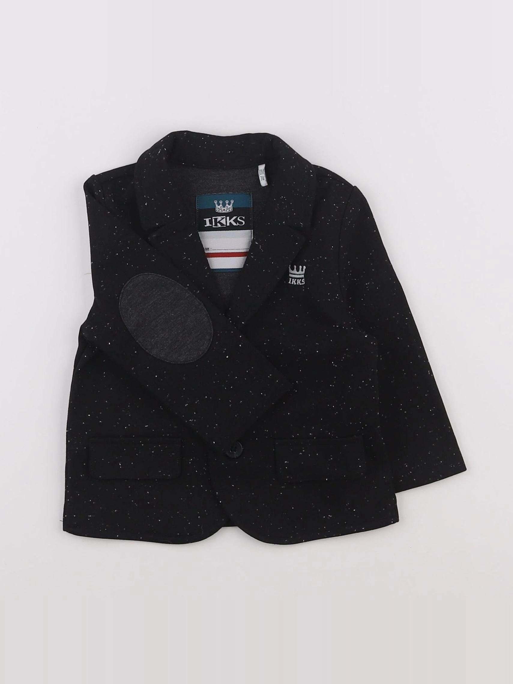 IKKS - veste noir - 12 mois