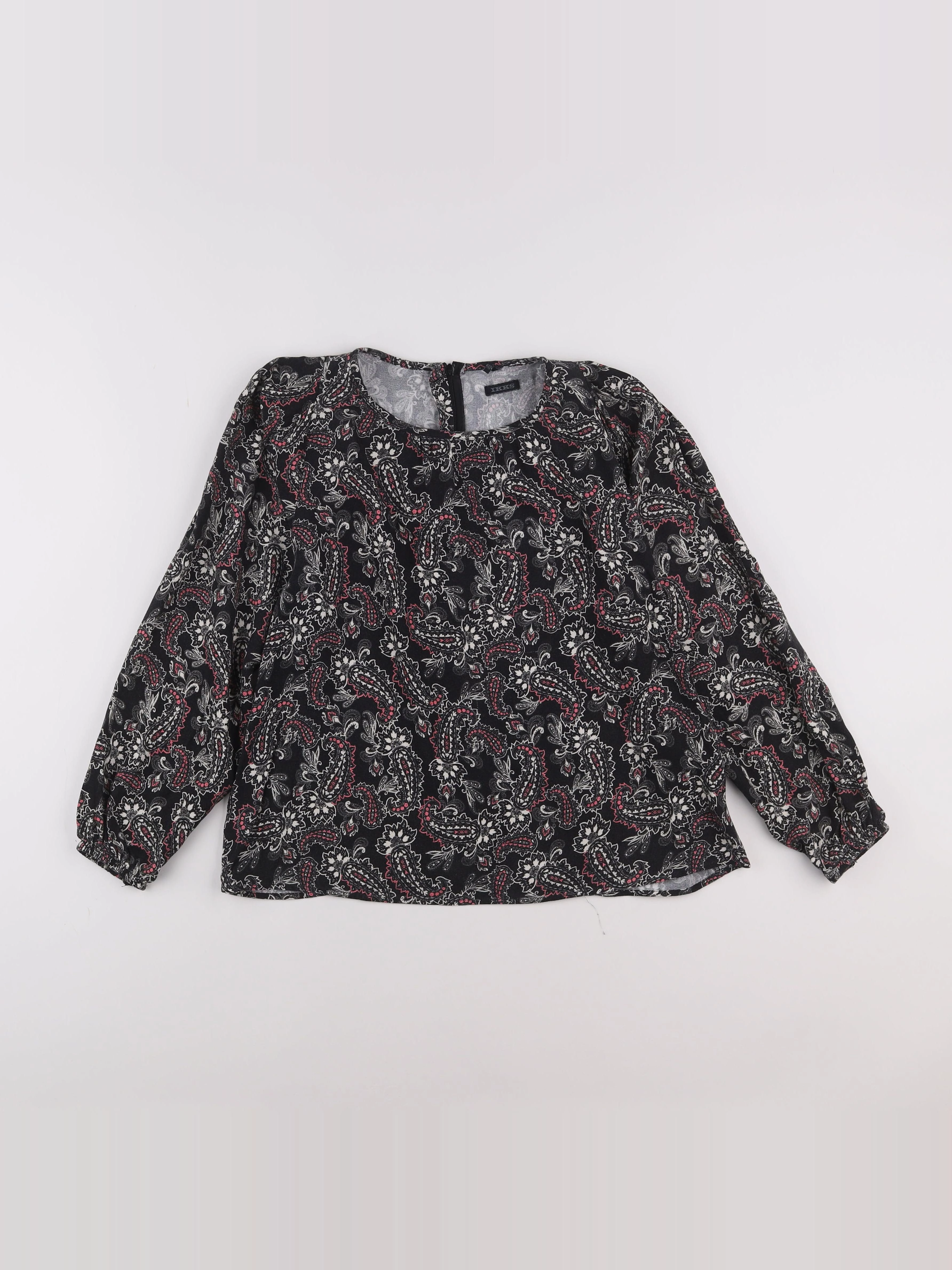 IKKS - blouse noir - 10 ans