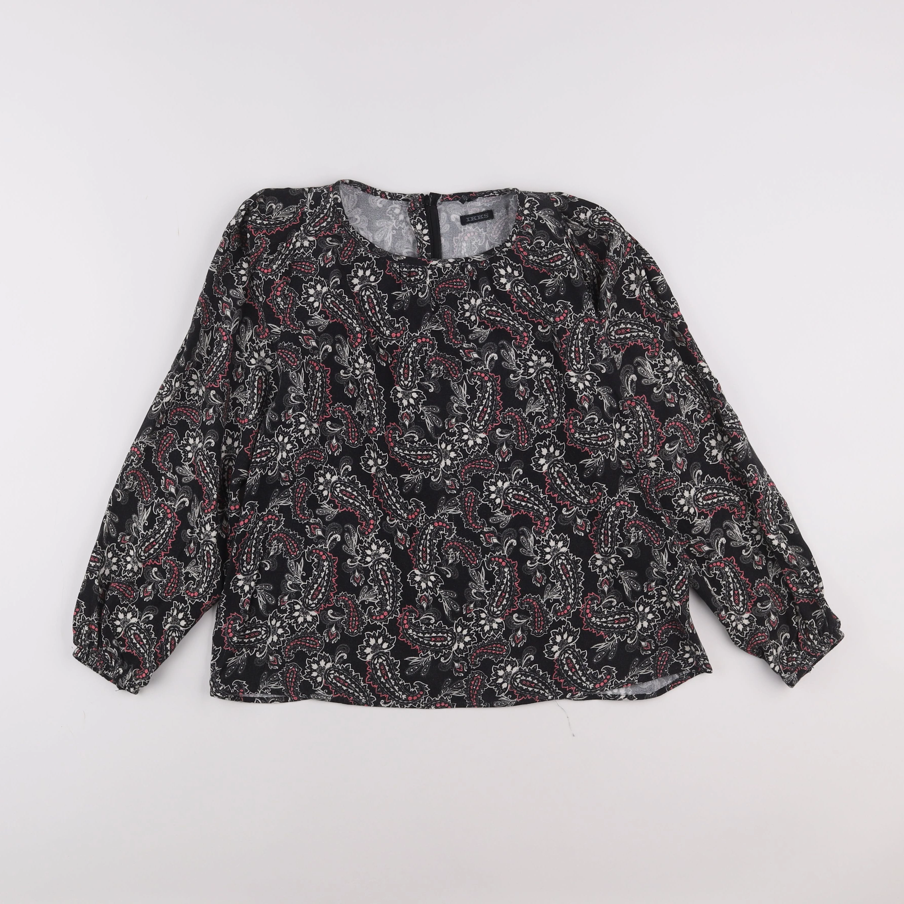 IKKS - blouse noir - 10 ans