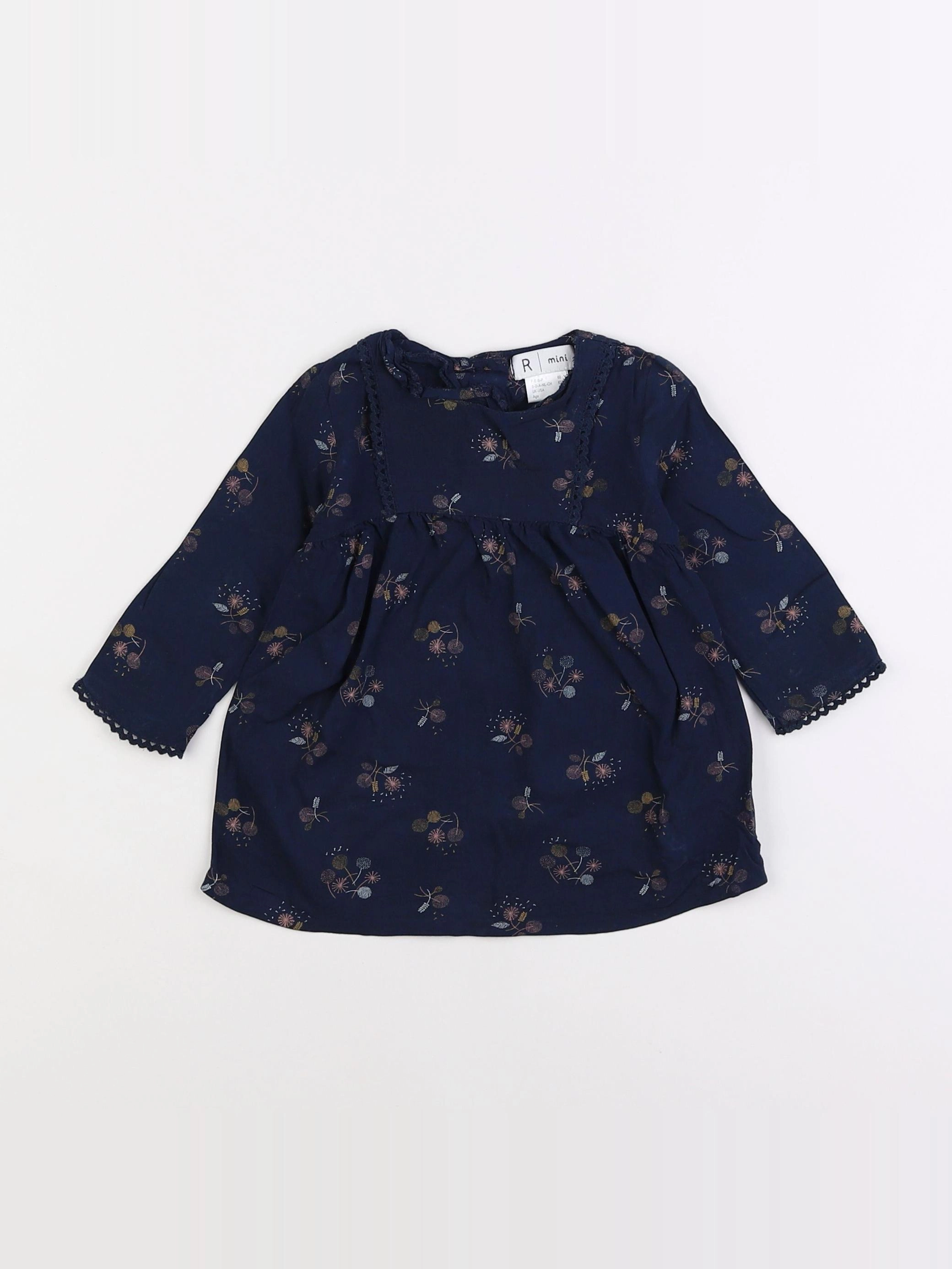 La Redoute - robe bleu - 3 mois