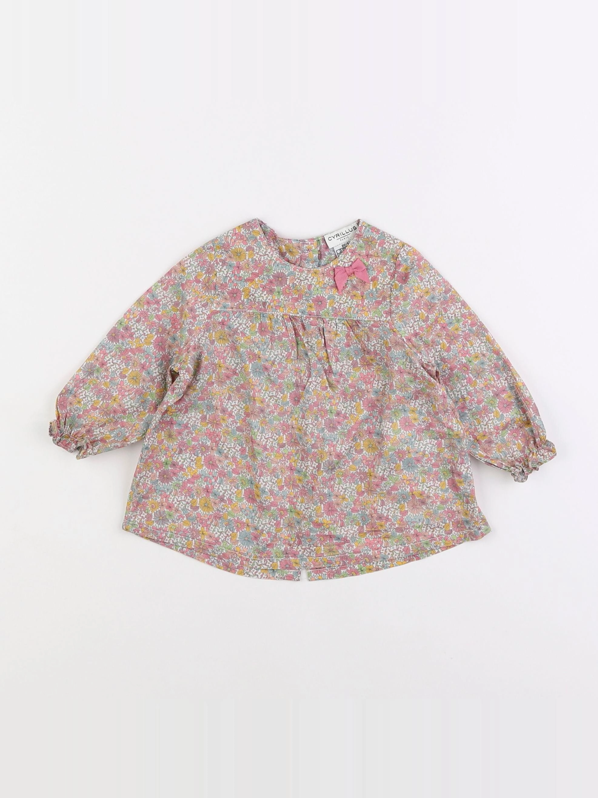 Cyrillus - blouse multicolore - 6 mois