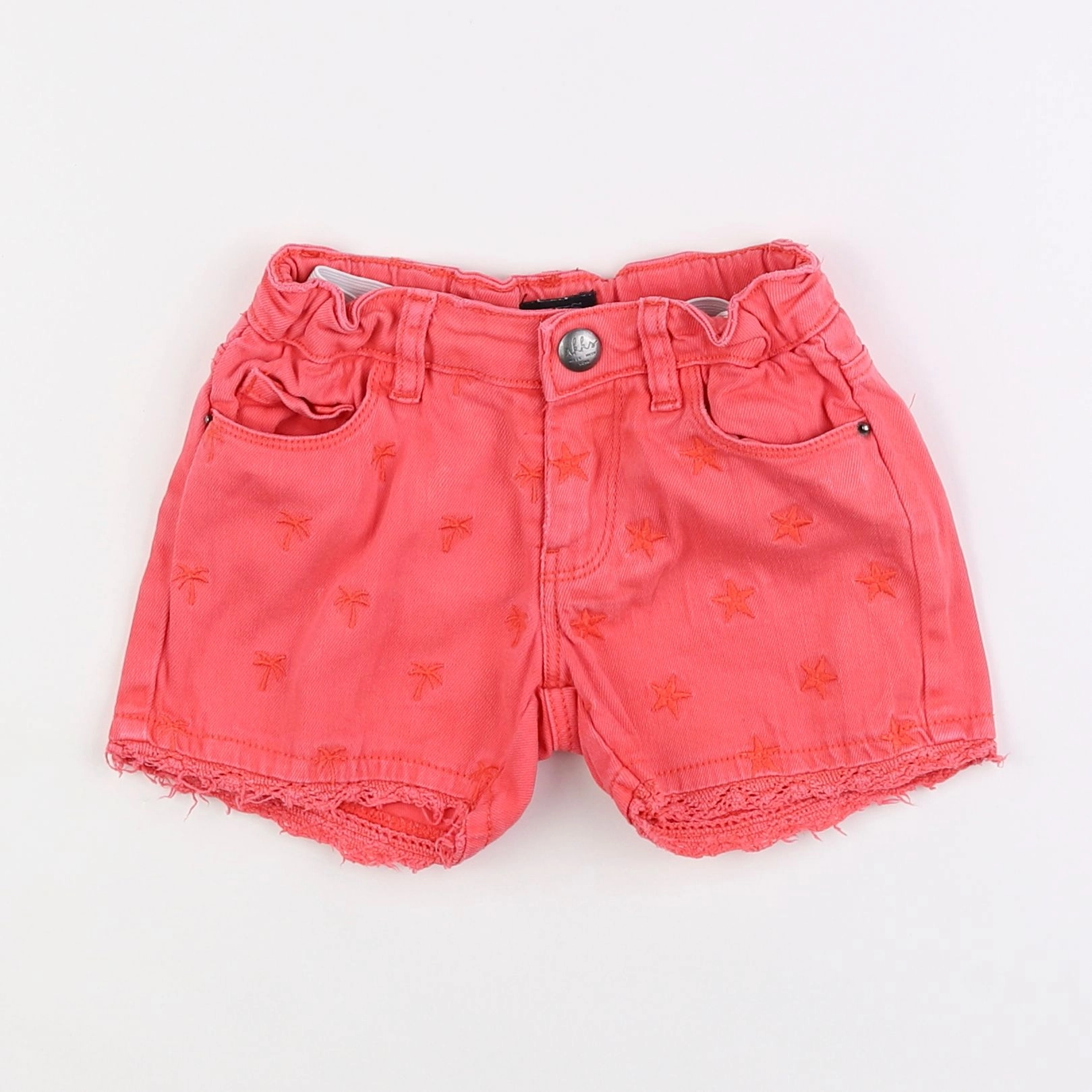 IKKS - short orange - 3 ans