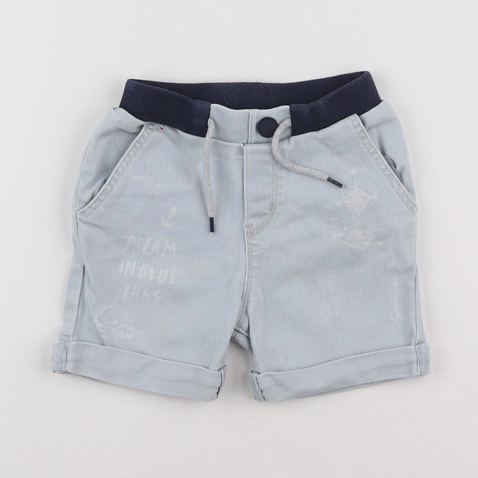 IKKS - short bleu - 3 ans