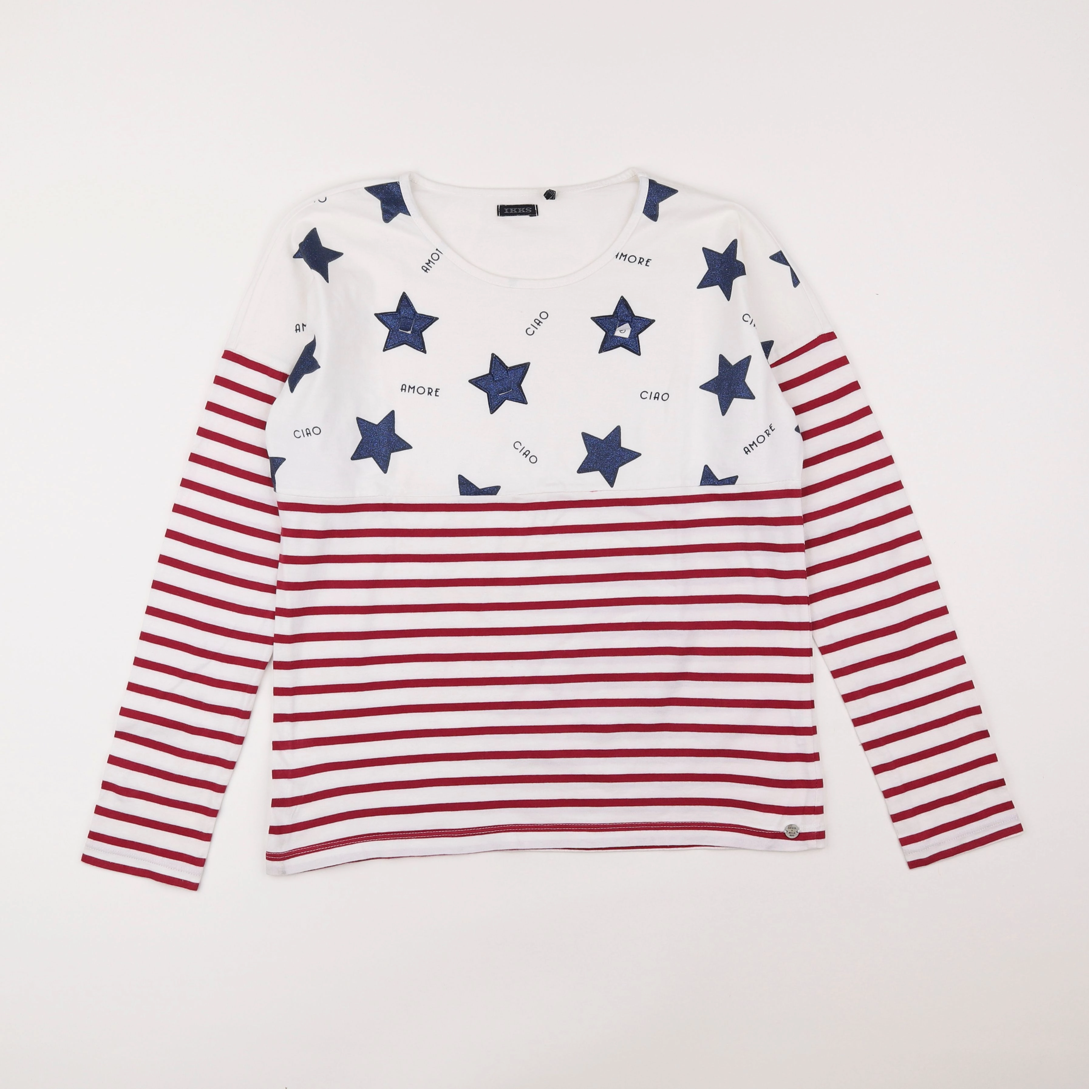 IKKS - tee-shirt rouge - 14 ans