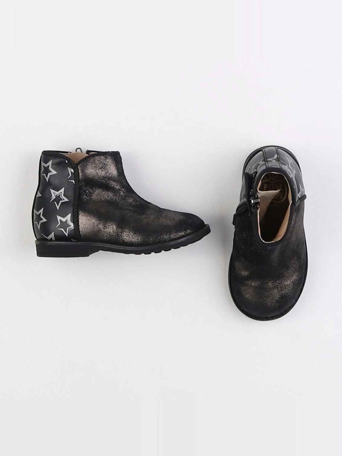 Pom d'Api - boots noir - pointure 22