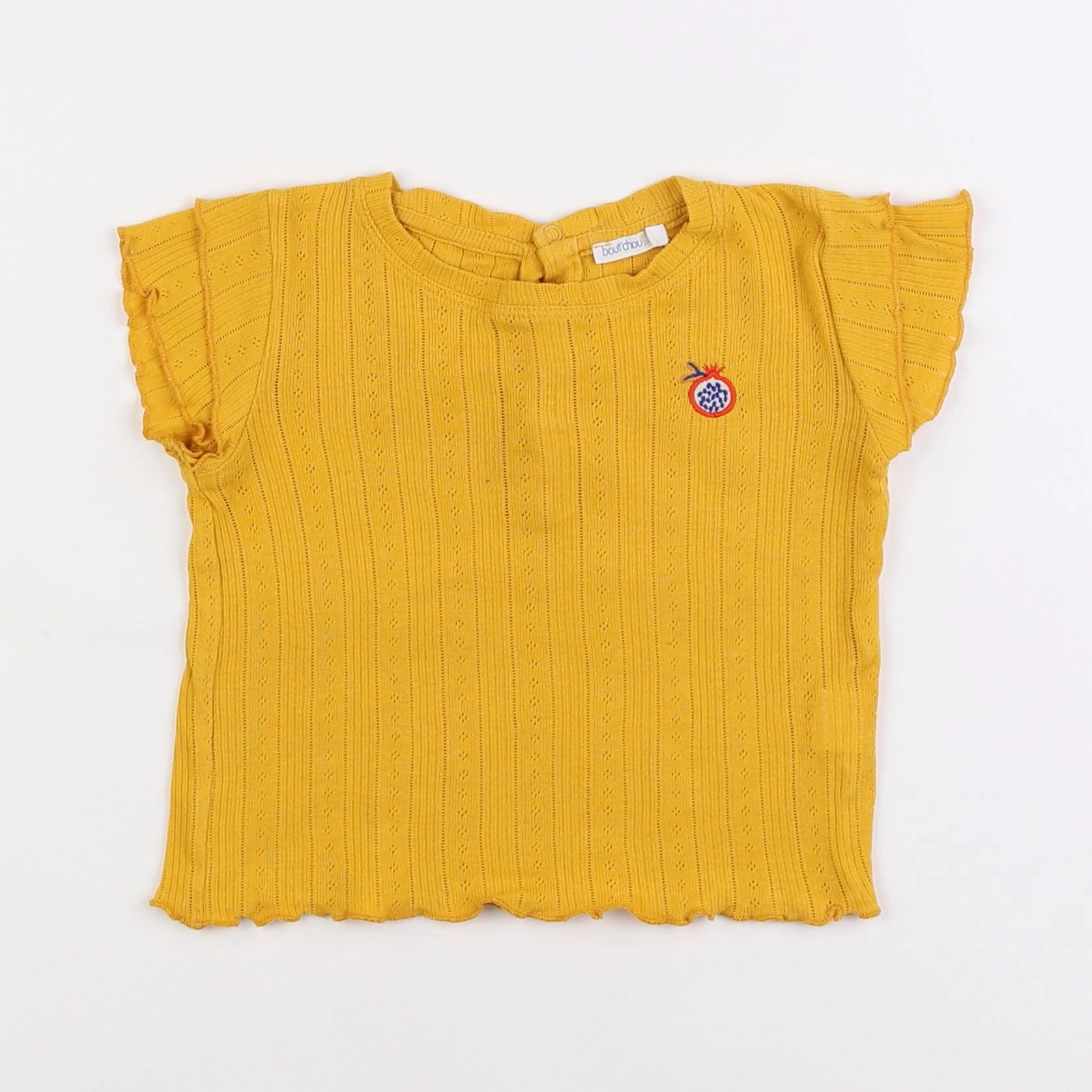 Boutchou - tee-shirt jaune - 18 mois