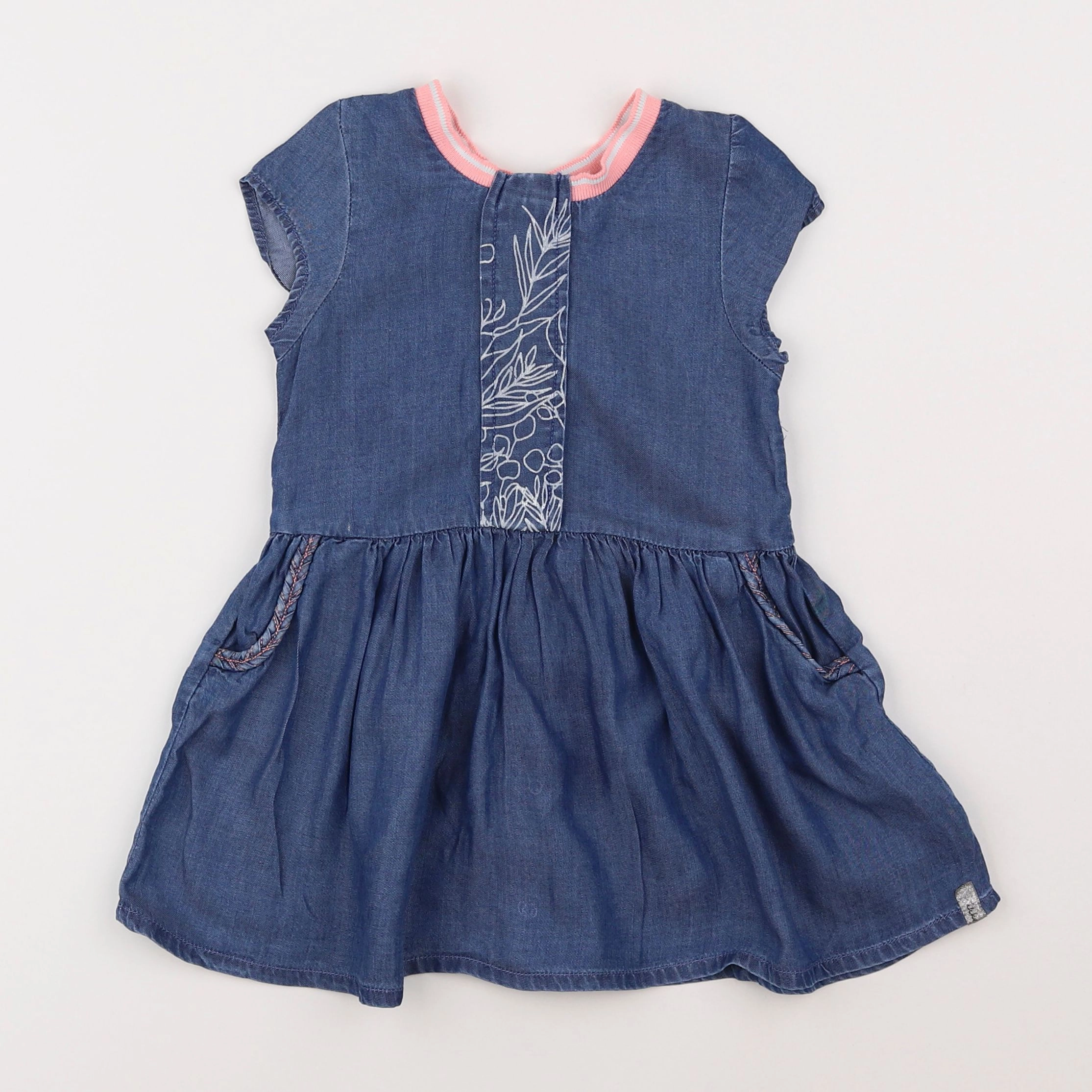 IKKS - robe bleu - 18 mois