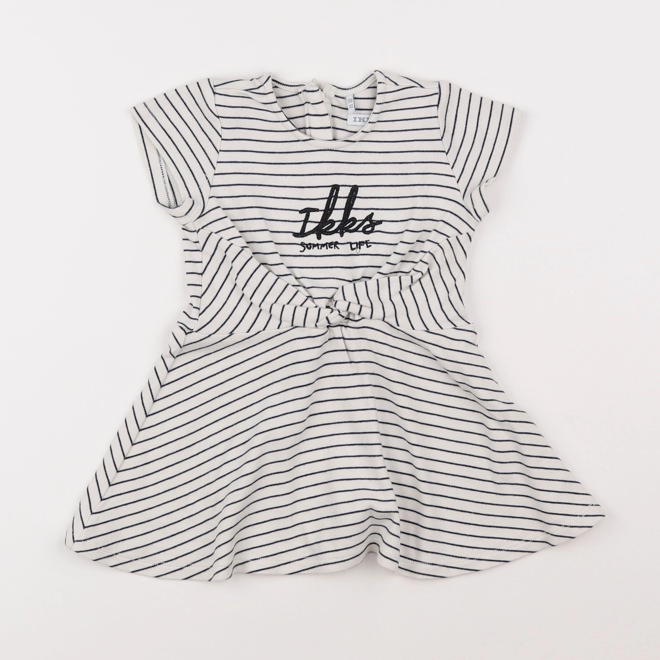 IKKS - robe bleu - 18 mois