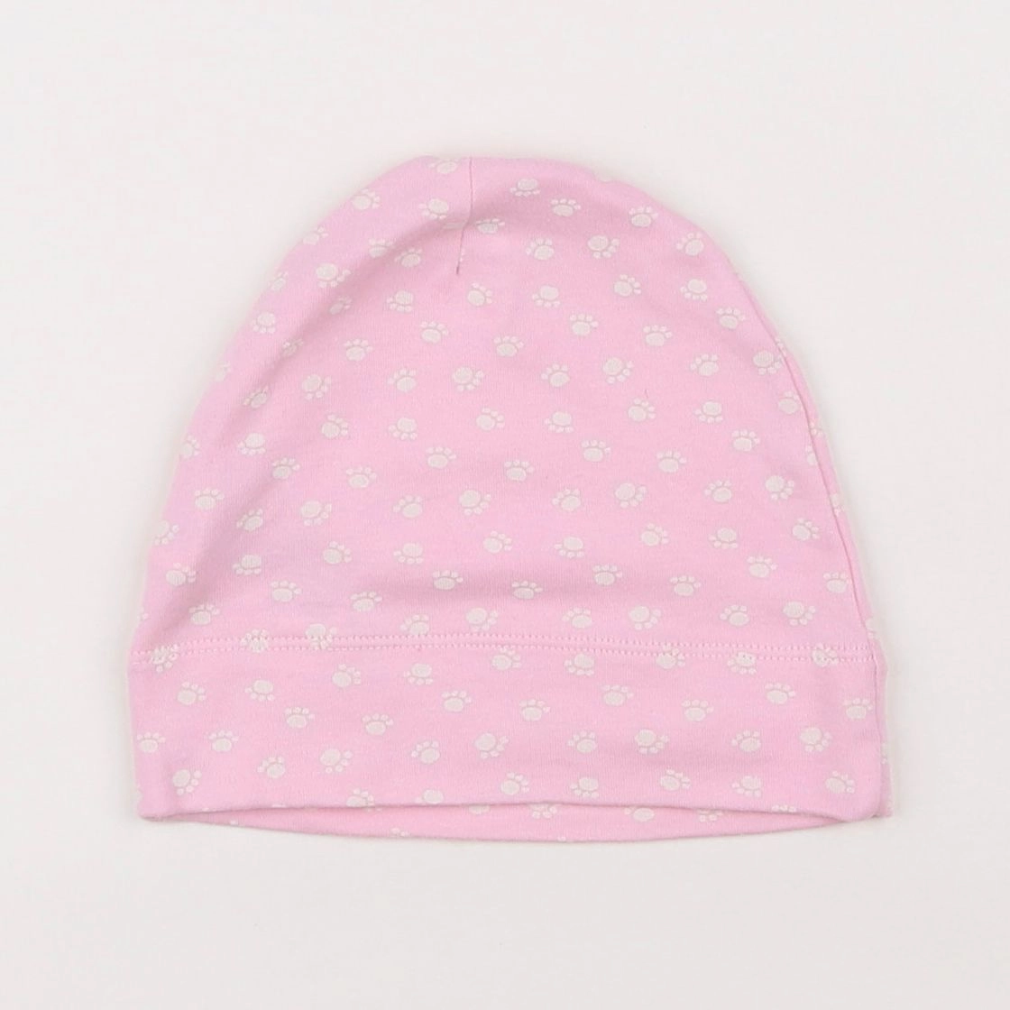 Benetton - bonnet rose - 18 mois à 2 ans