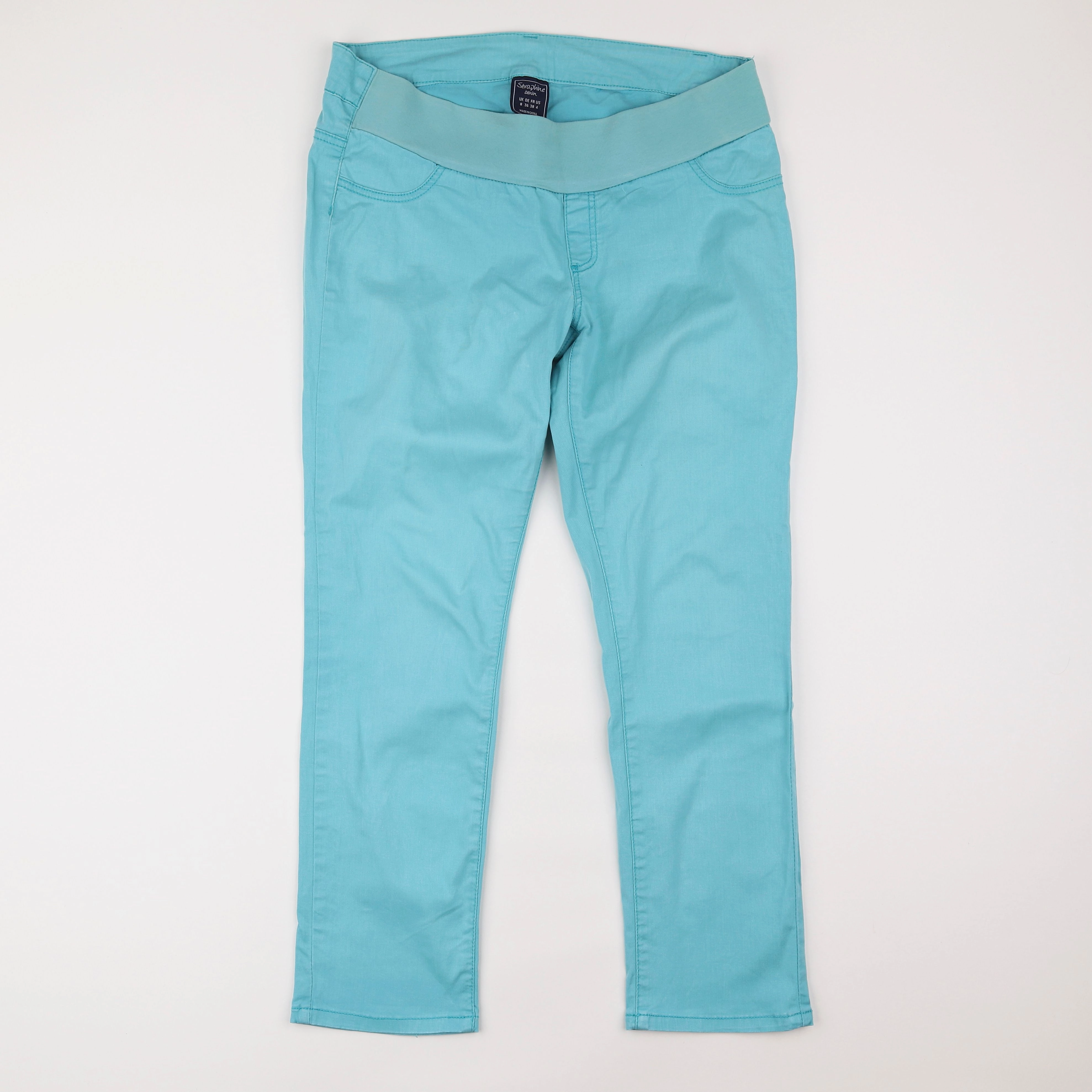 Seraphine - pantalon grossesse bleu - 38