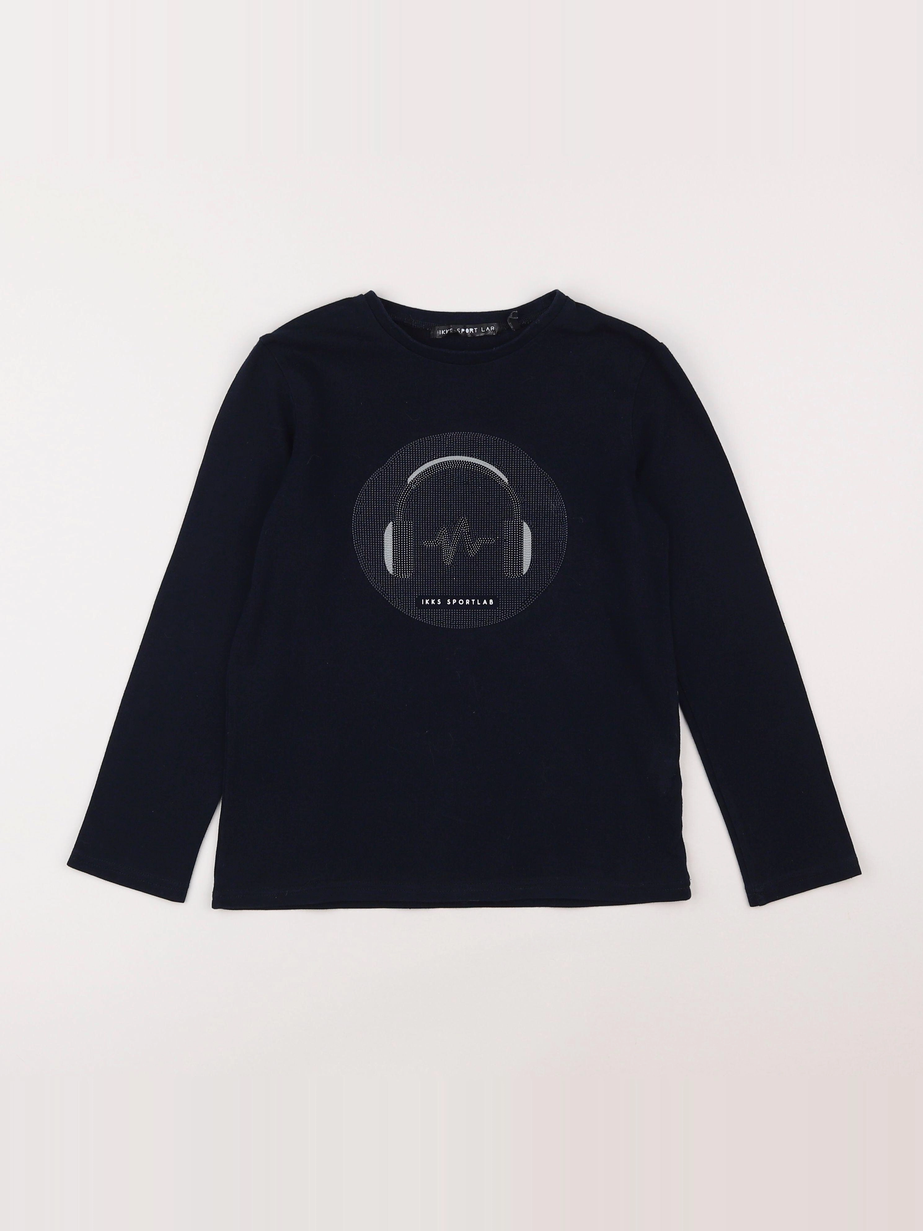 IKKS - tee-shirt bleu - 8 ans