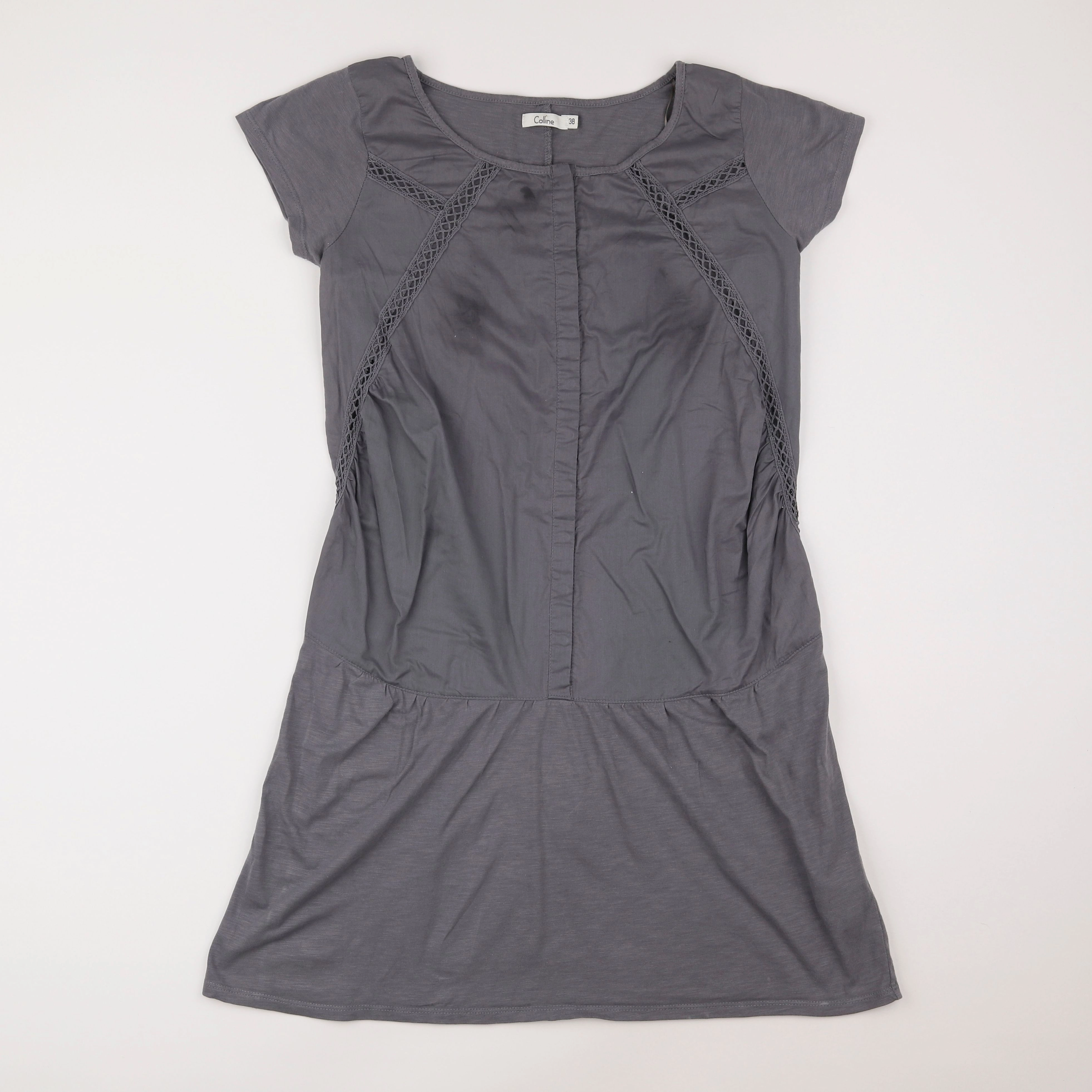 Vertbaudet - robe grossesse gris - 38