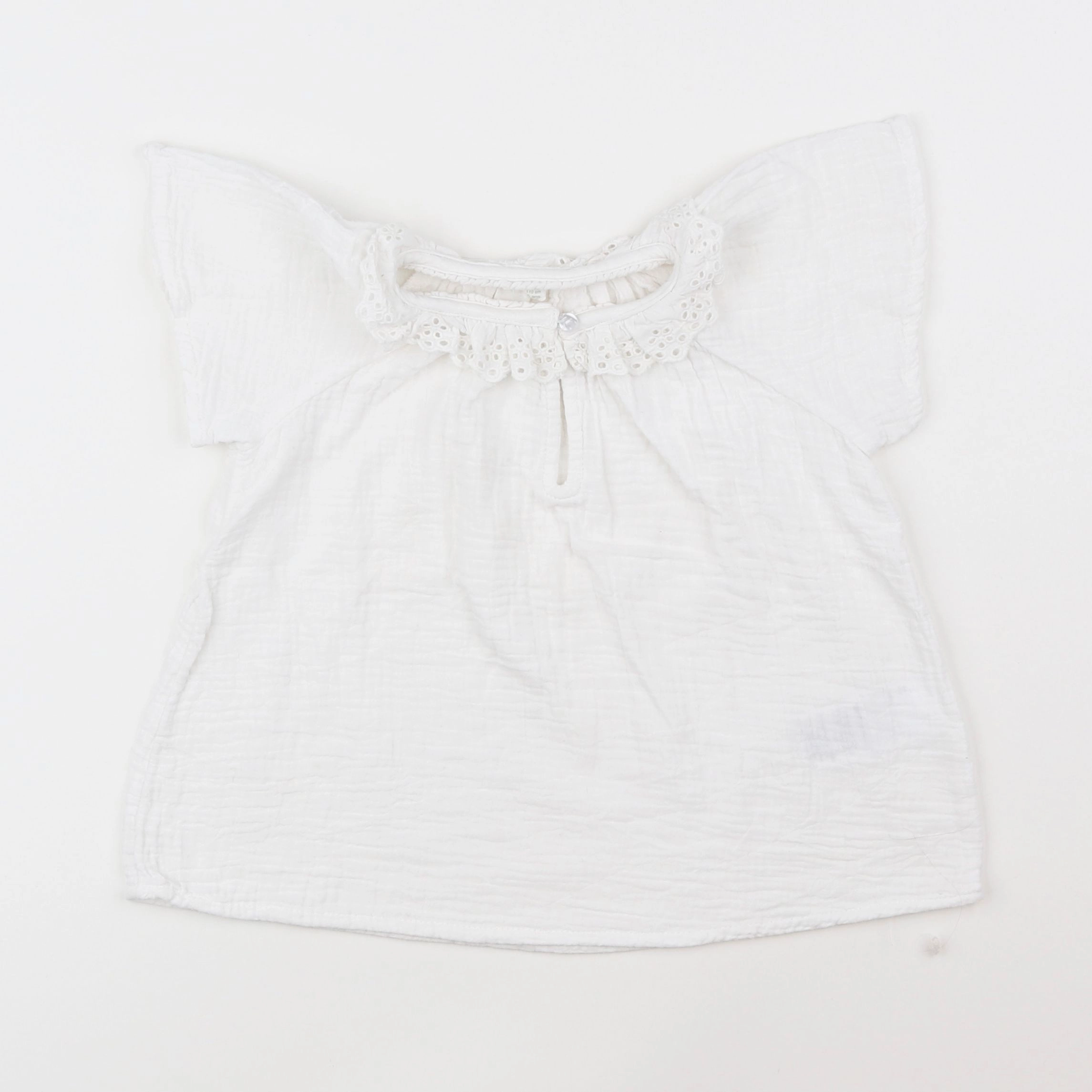 Vertbaudet - blouse blanc - 5 ans