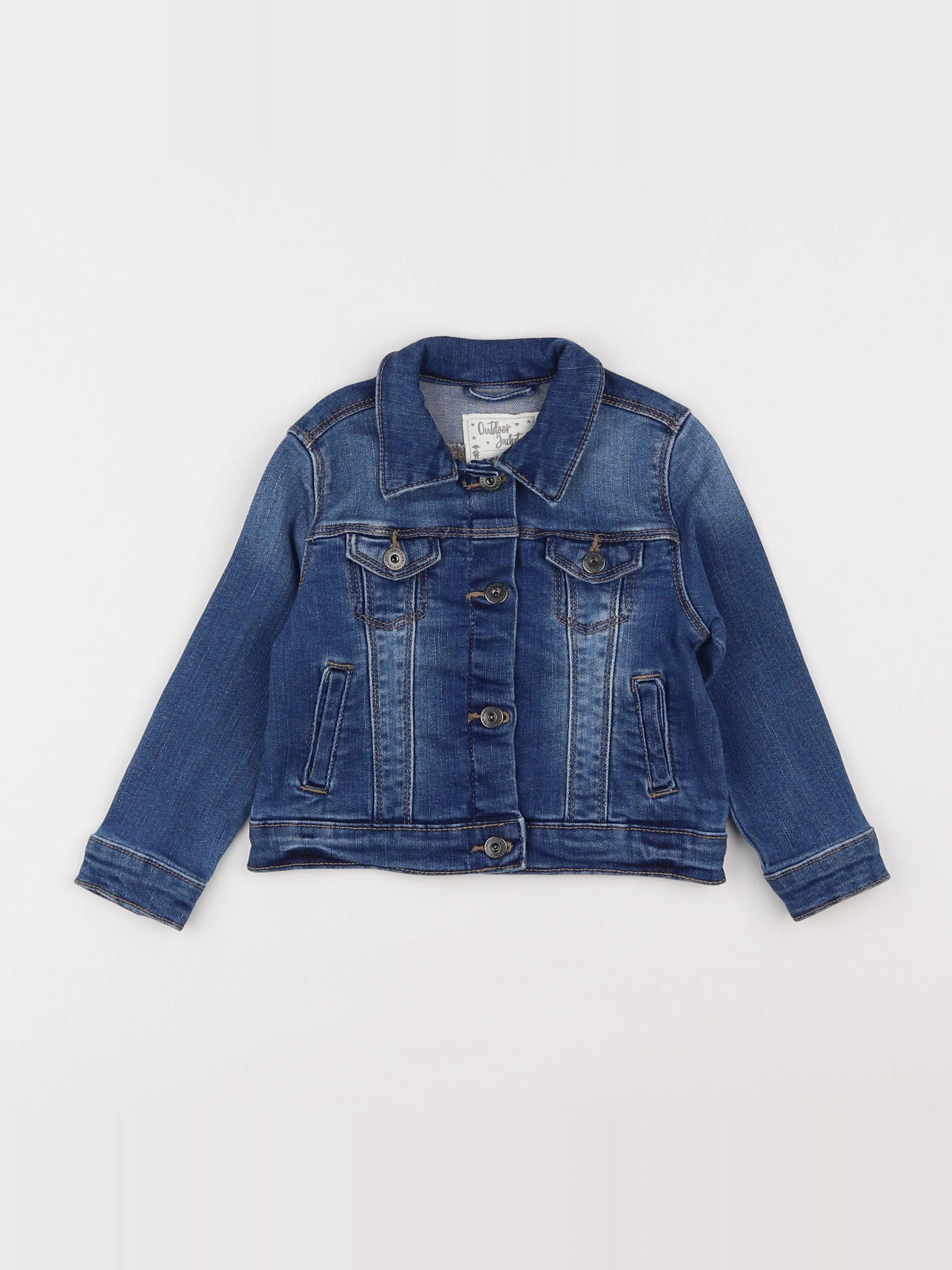 Vertbaudet - veste bleu - 2 ans