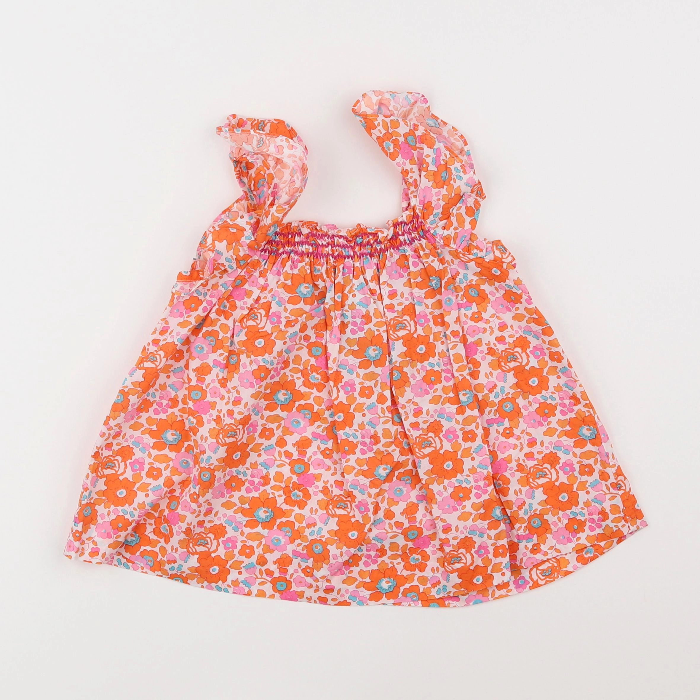 Jacadi - blouse liberty multicolore - 6 ans