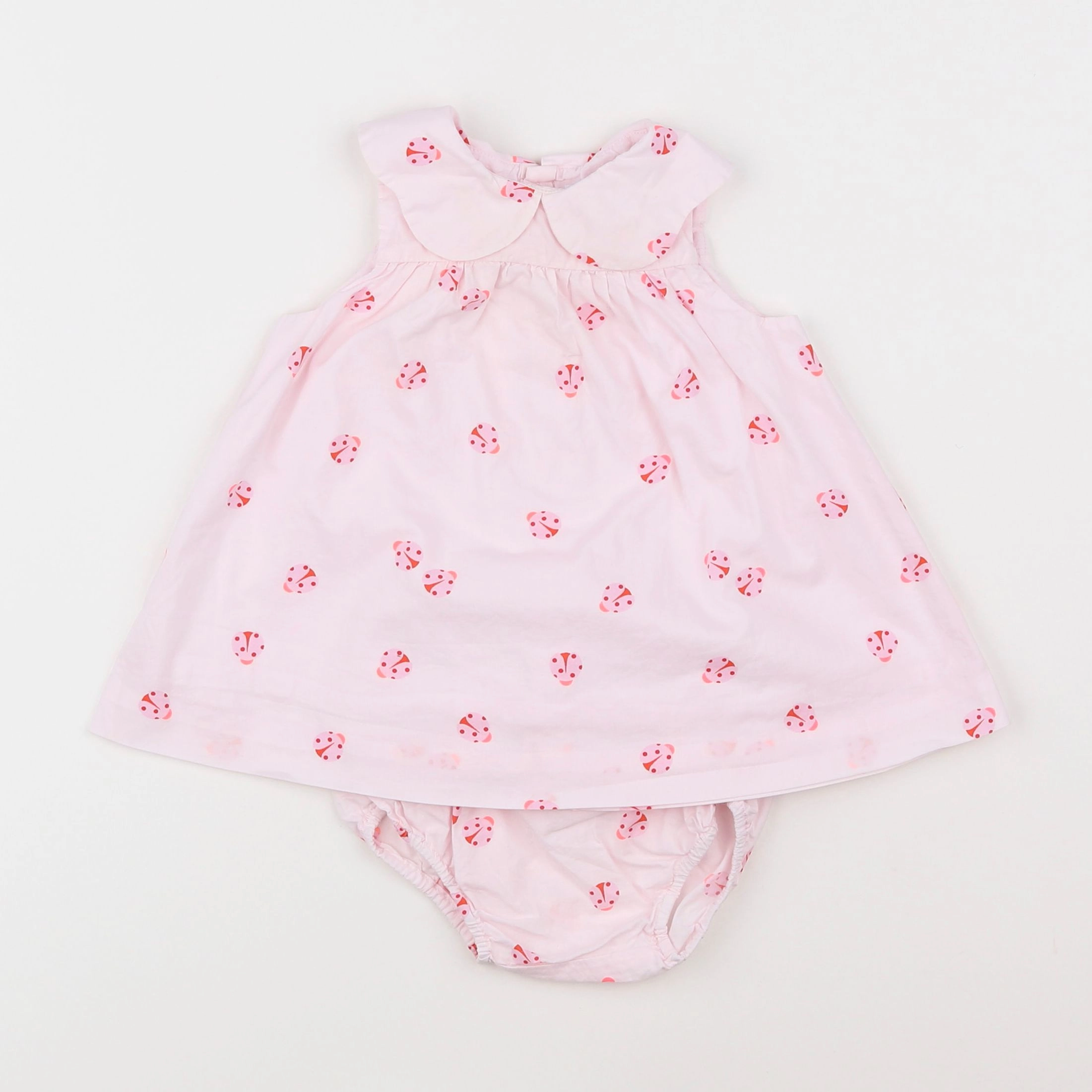 Jacadi - robe rose - 6 mois