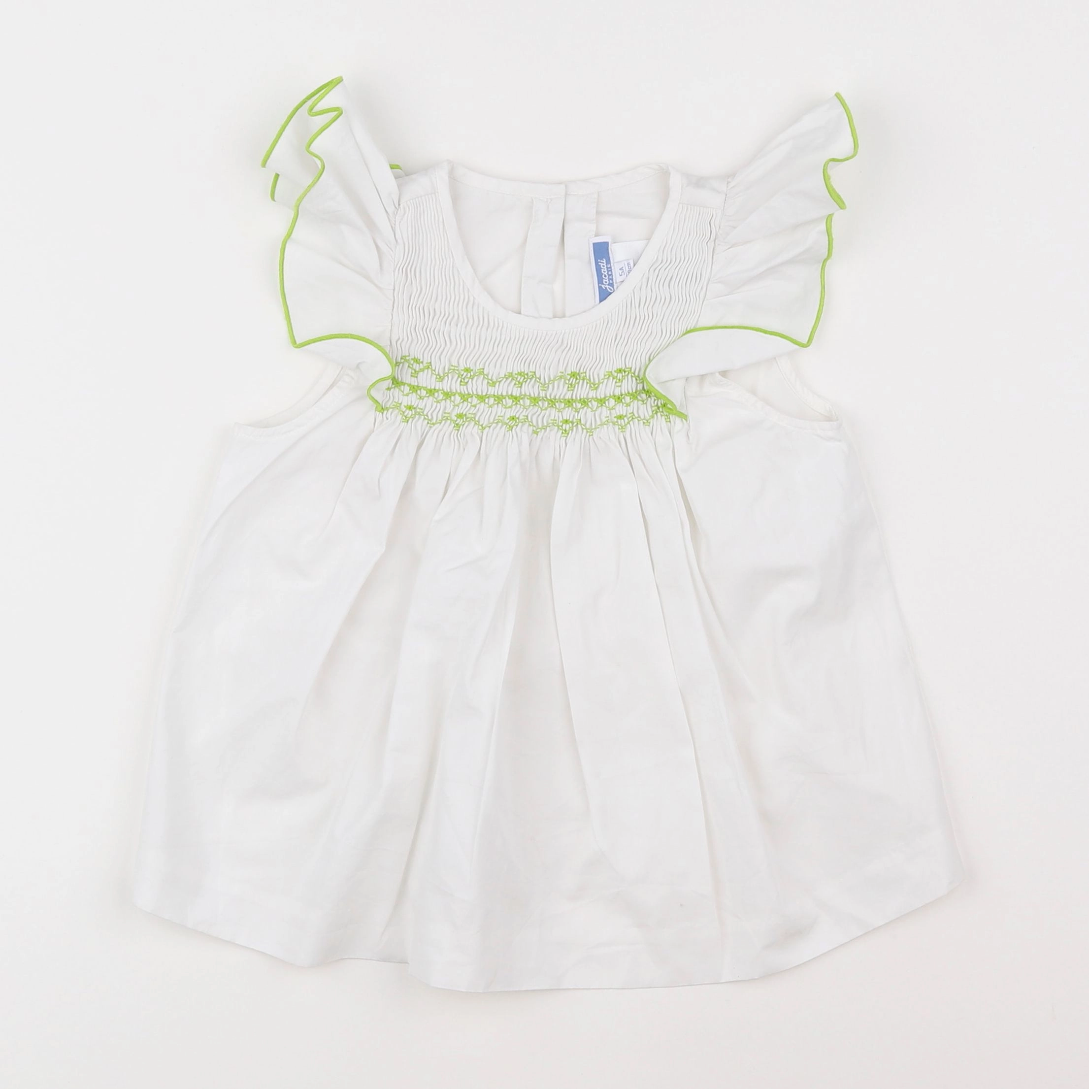 Jacadi - robe blanc - 5 ans