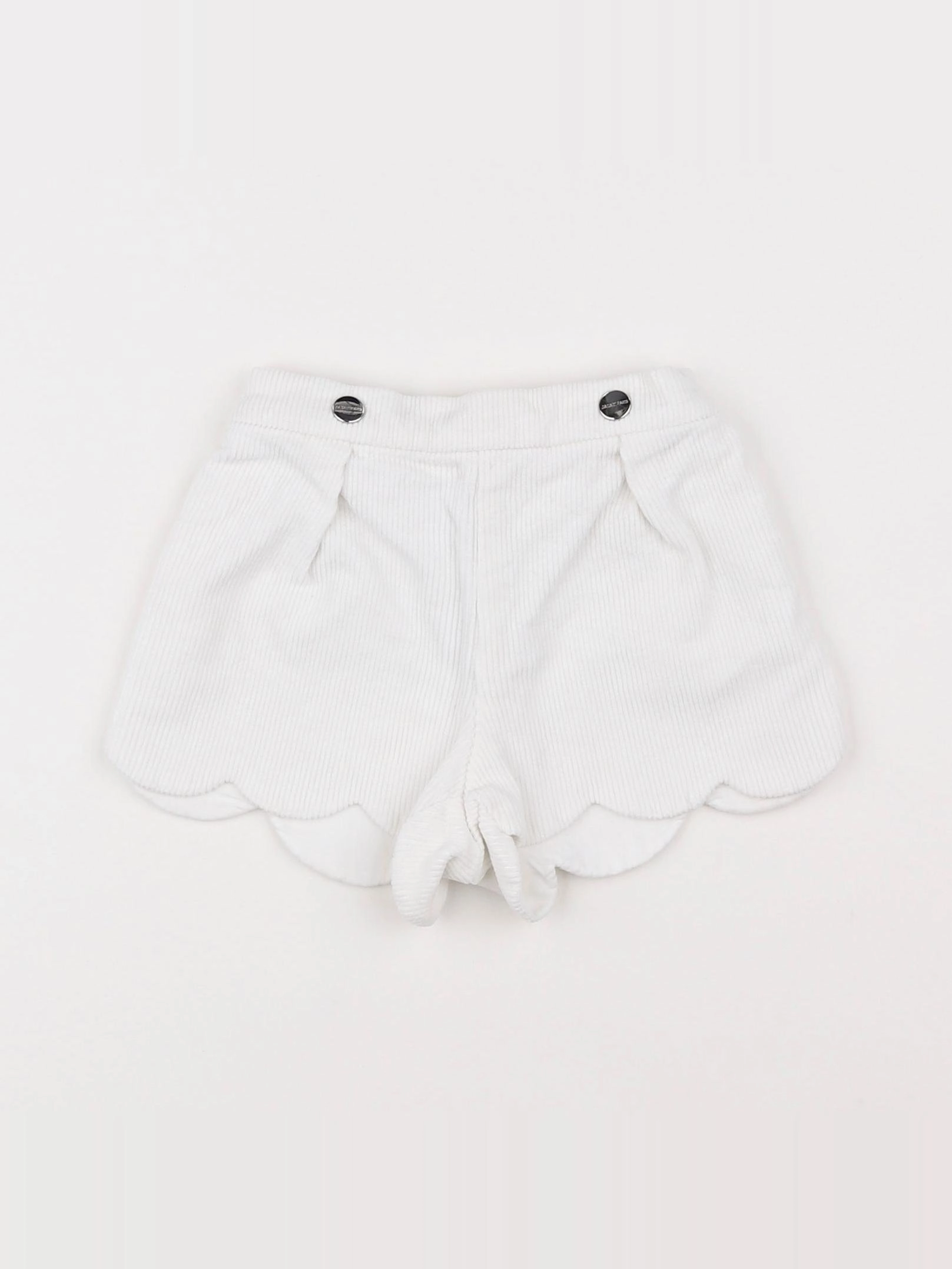 Jacadi - short blanc - 18 mois