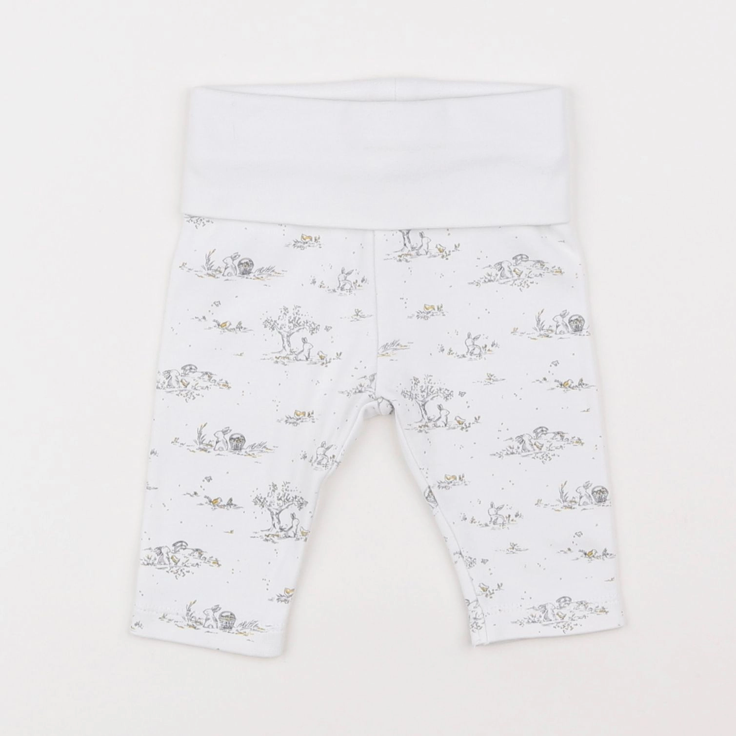 Natalys - legging blanc - 3 mois