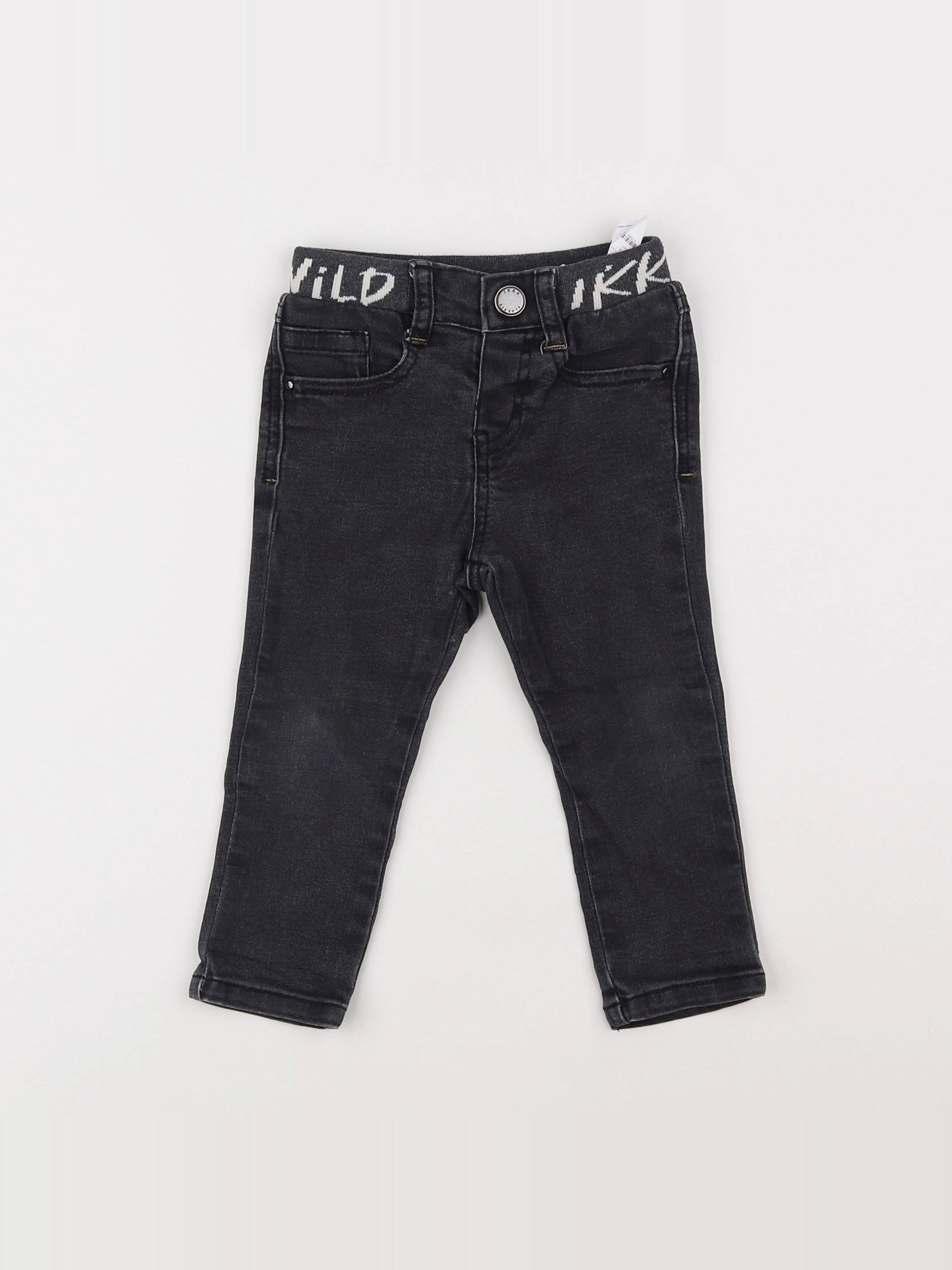IKKS - jean noir - 18 mois