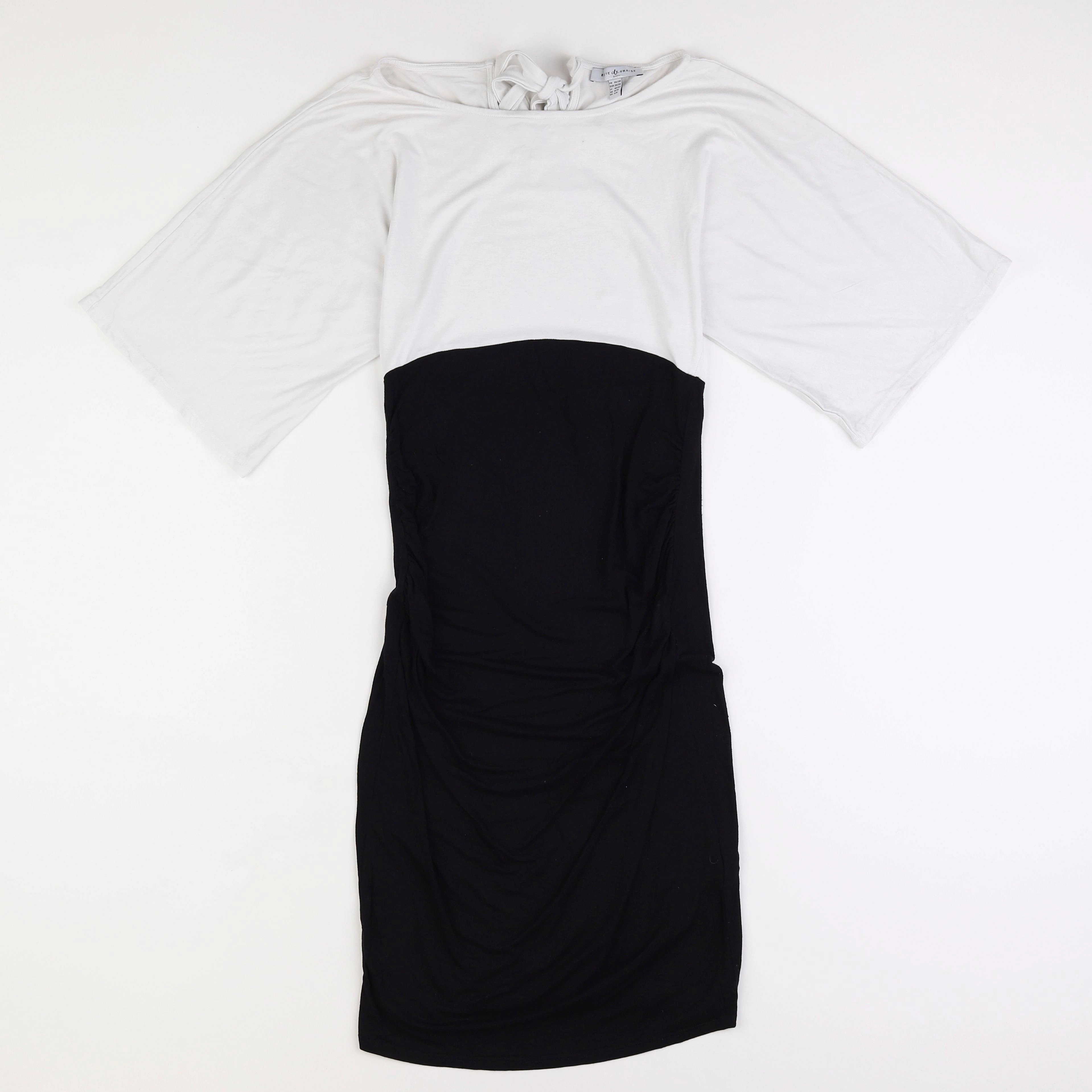 Envie de fraise - robe grossesse blanc, noir - 36 à 38