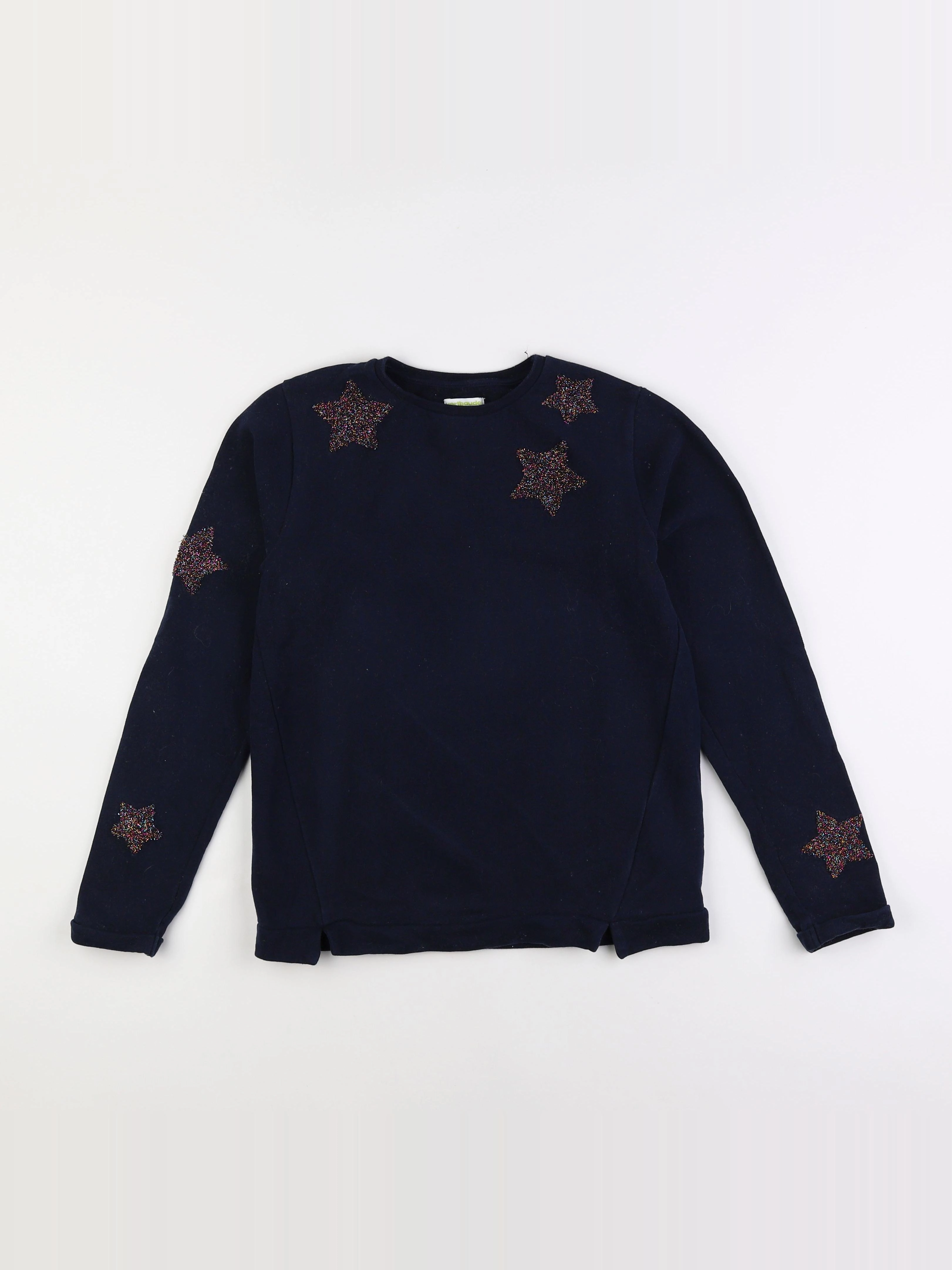 Vertbaudet - sweat bleu - 12 ans