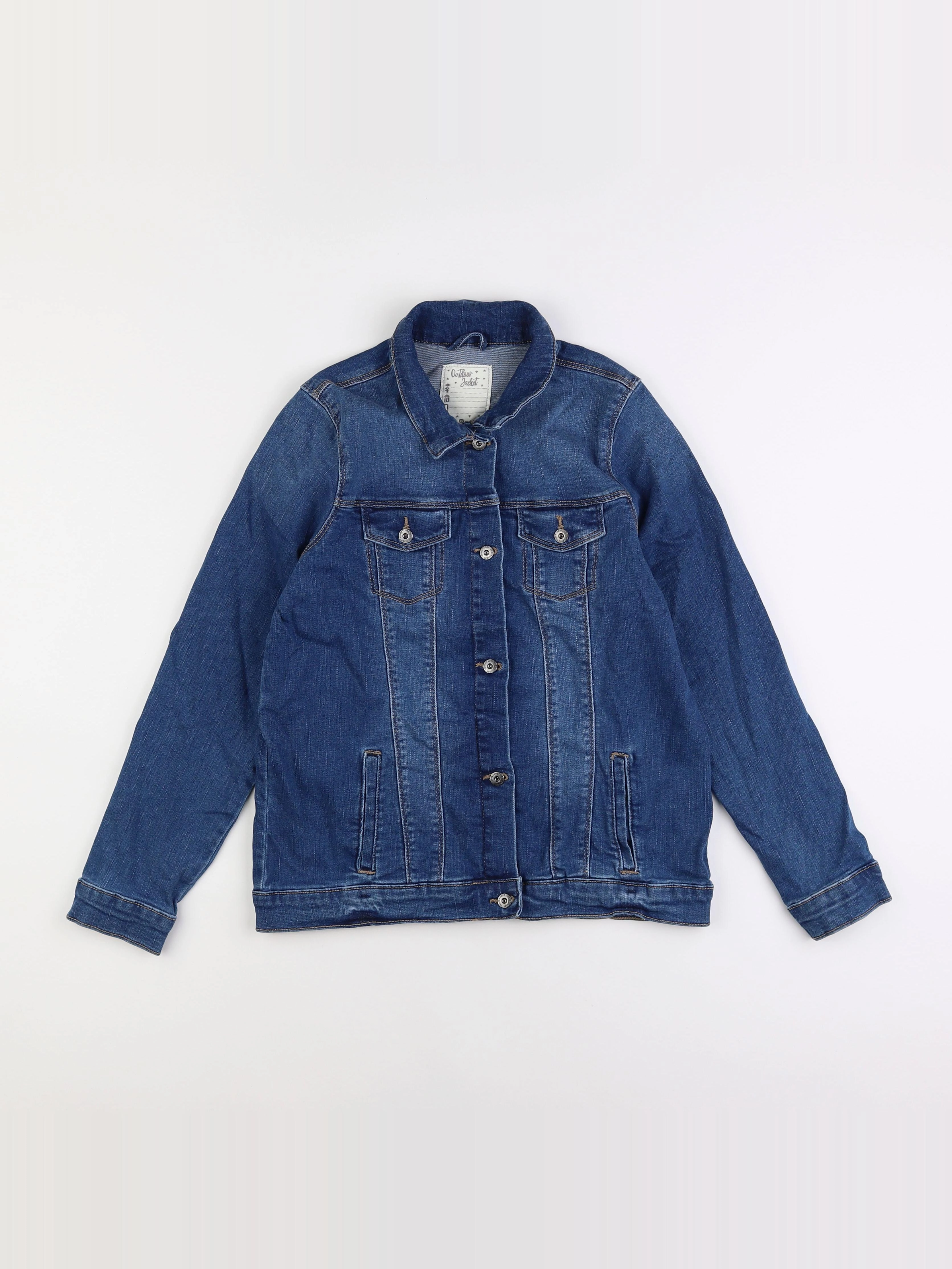 Vertbaudet - veste bleu - 14 ans