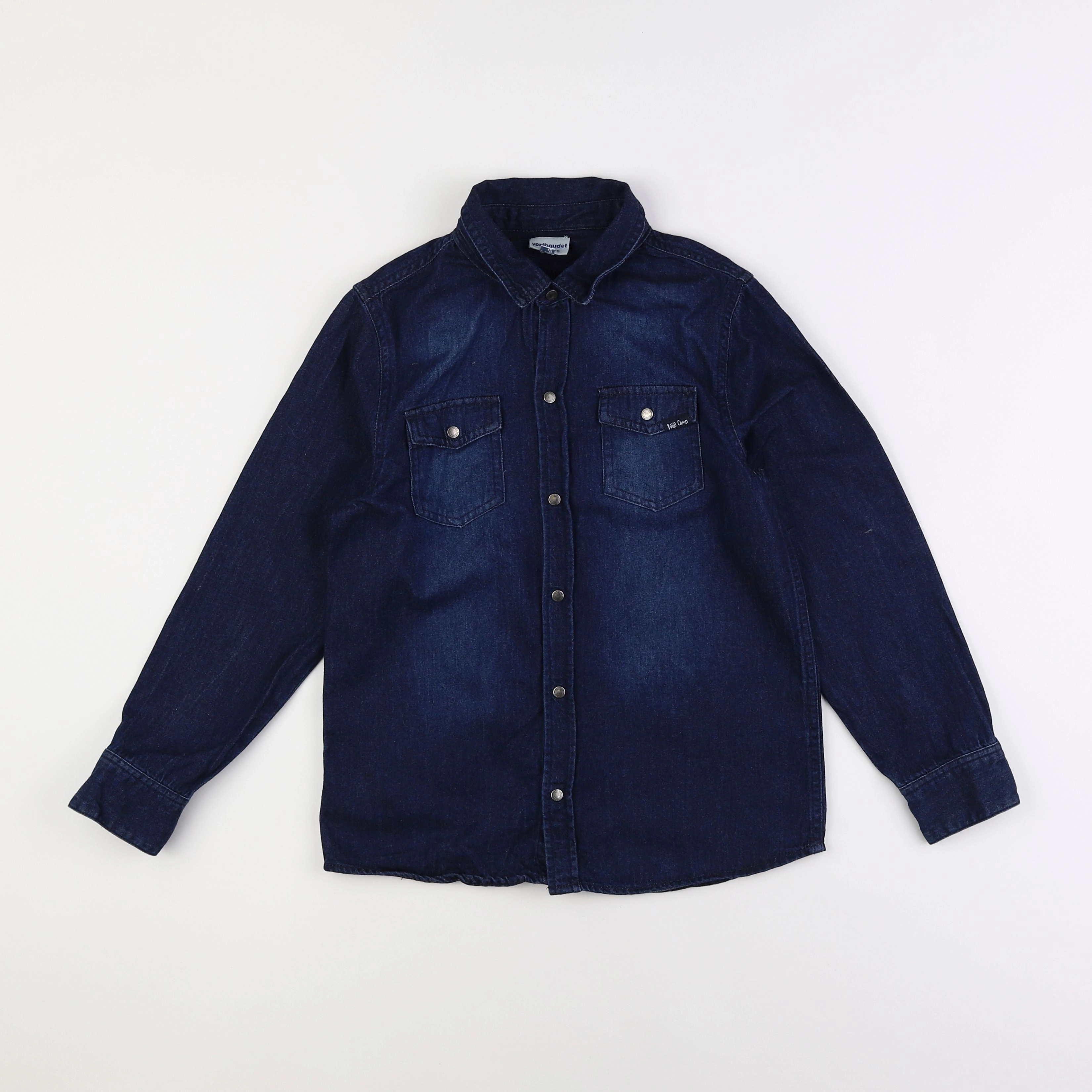 Vertbaudet - chemise bleu - 10 ans