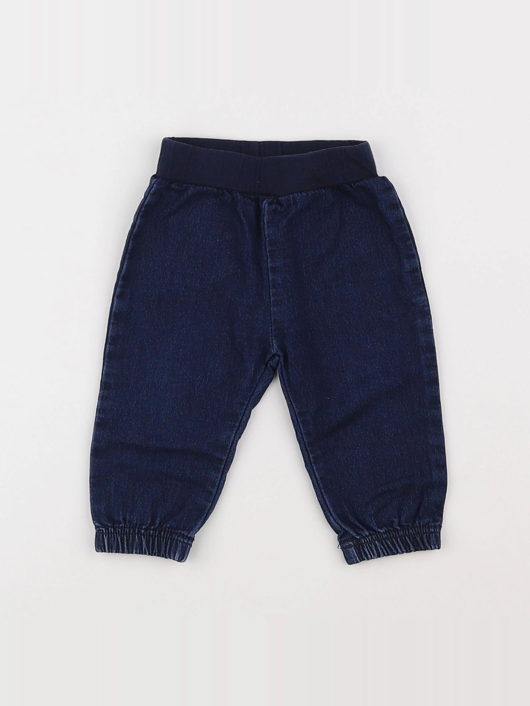 Petit Bateau - sarouel bleu - 6 mois