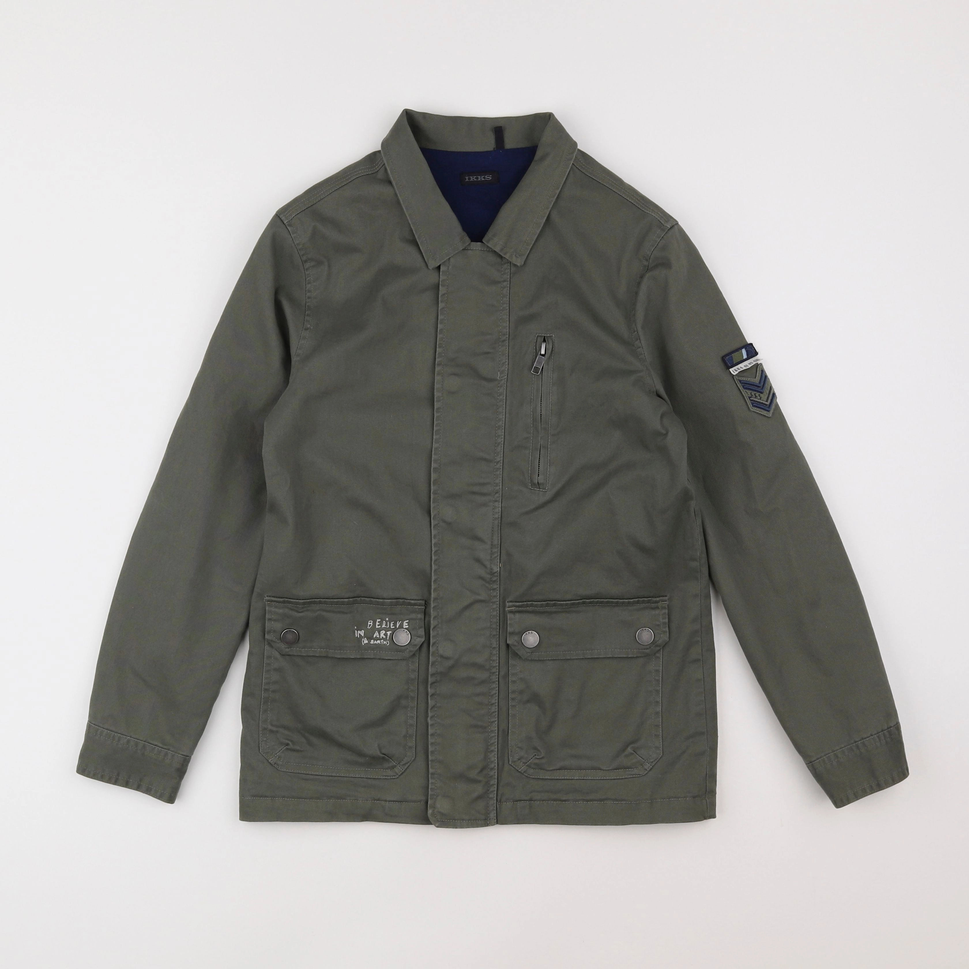 IKKS - veste vert - 10 ans